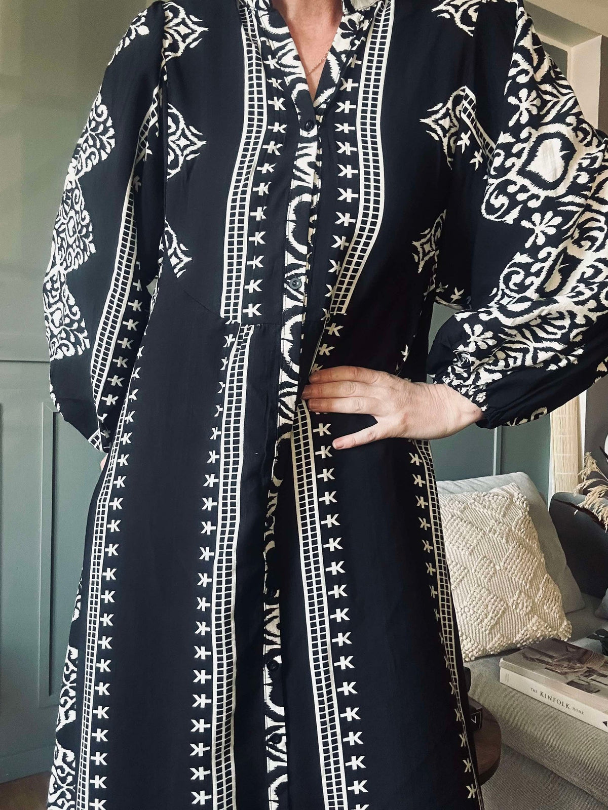 Kleed Black - Boheme cotton