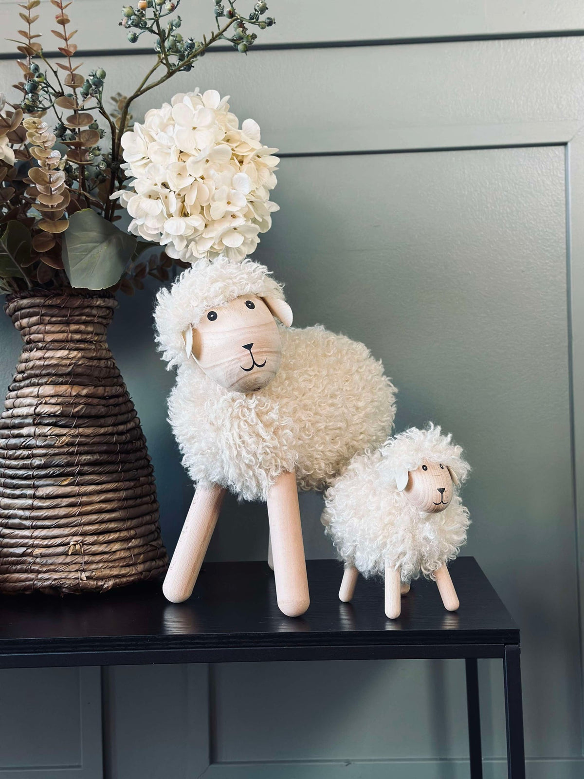 Schaap met lange haren - Naturel XXL