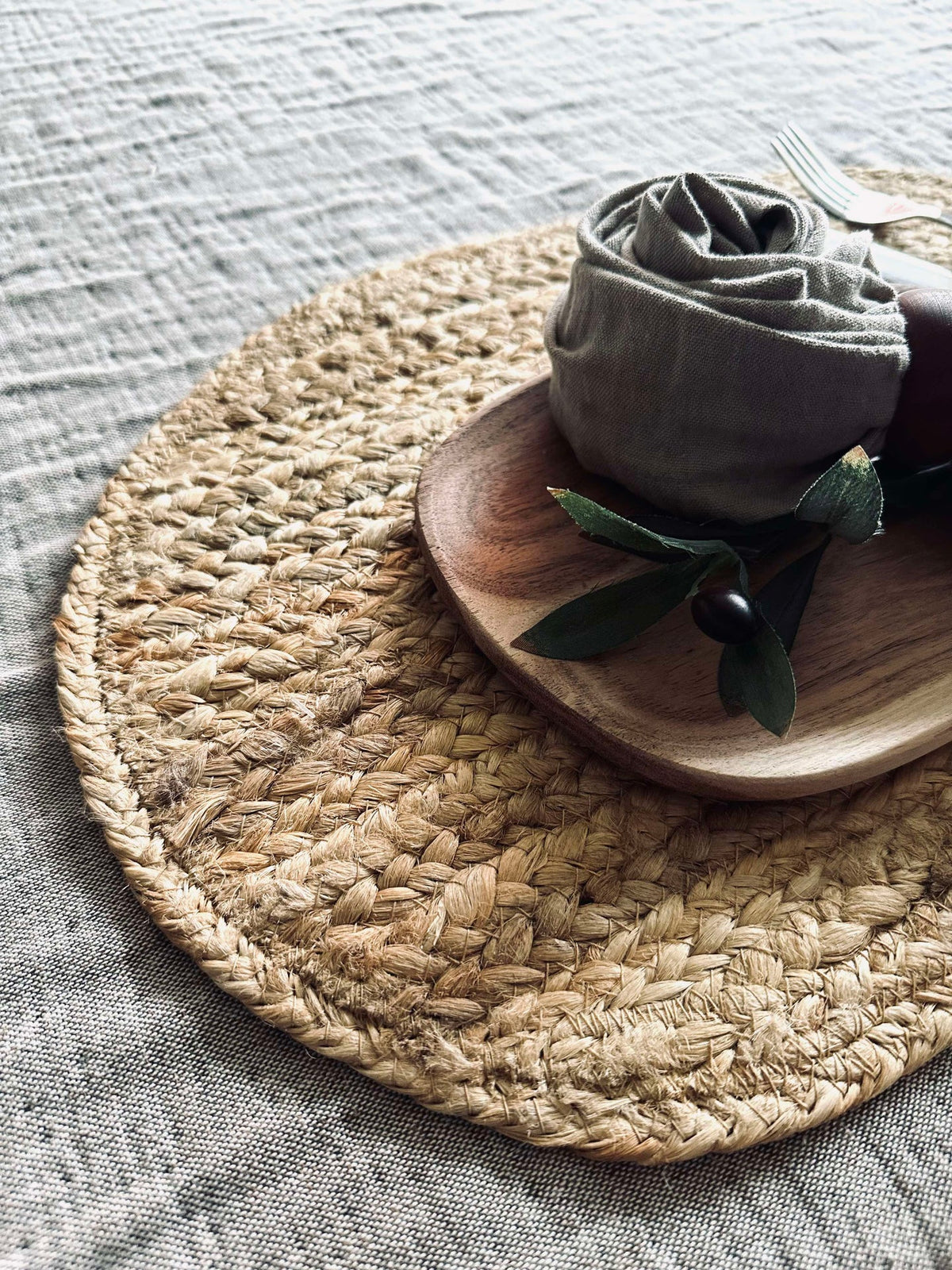 Placemat van Jute - Ovaal