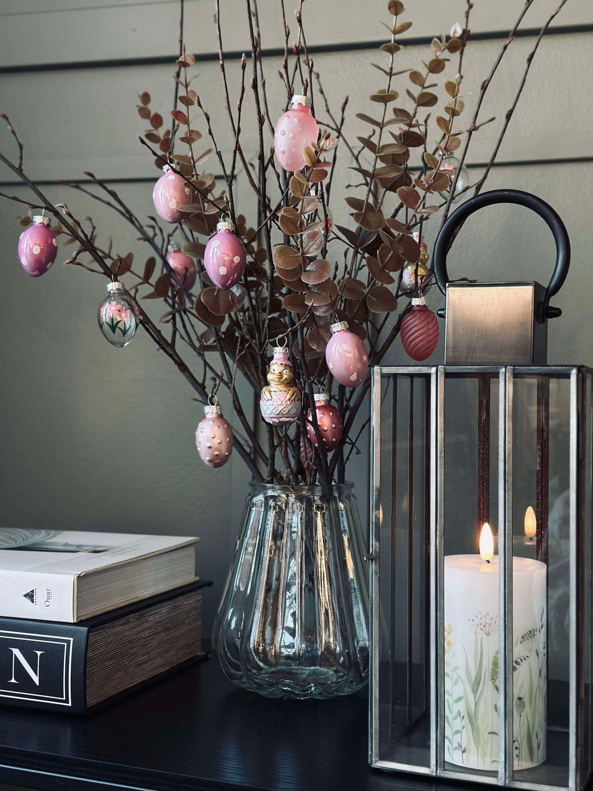 Paaseieren 8 st - Rose mix