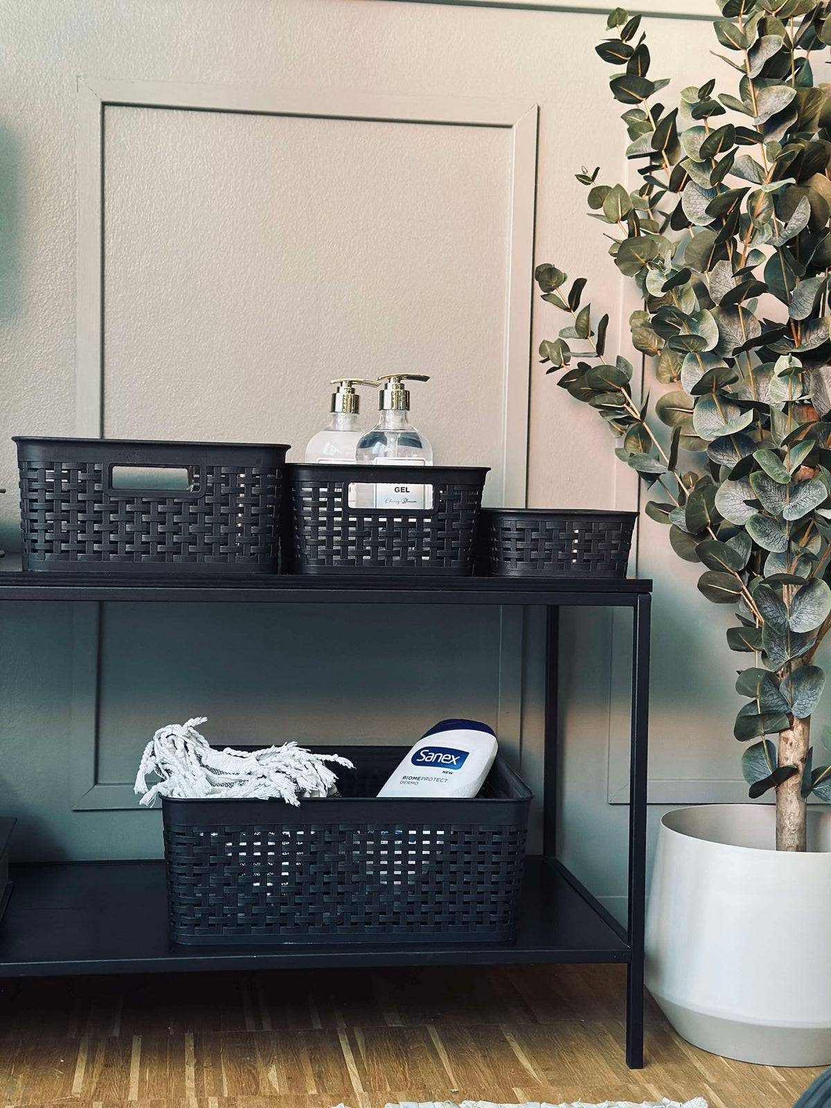 Opbergbox Mille black - Medium