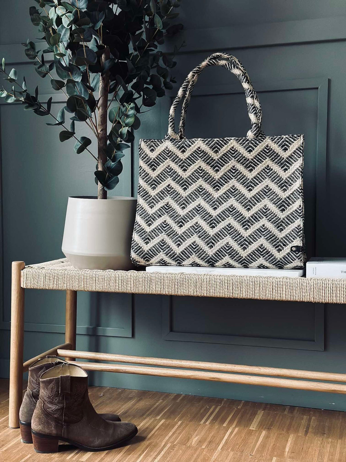 Shopper Julia - Black / Gold