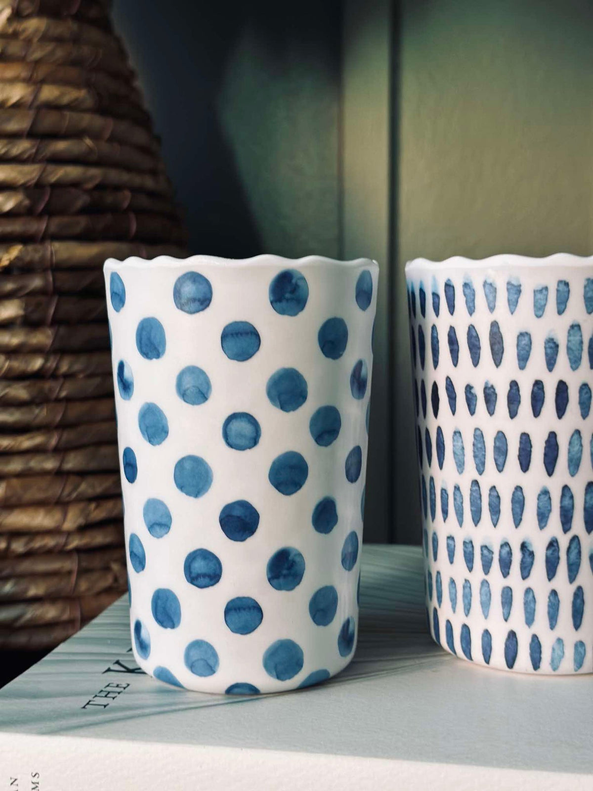Beker Blue Melamin - Mix