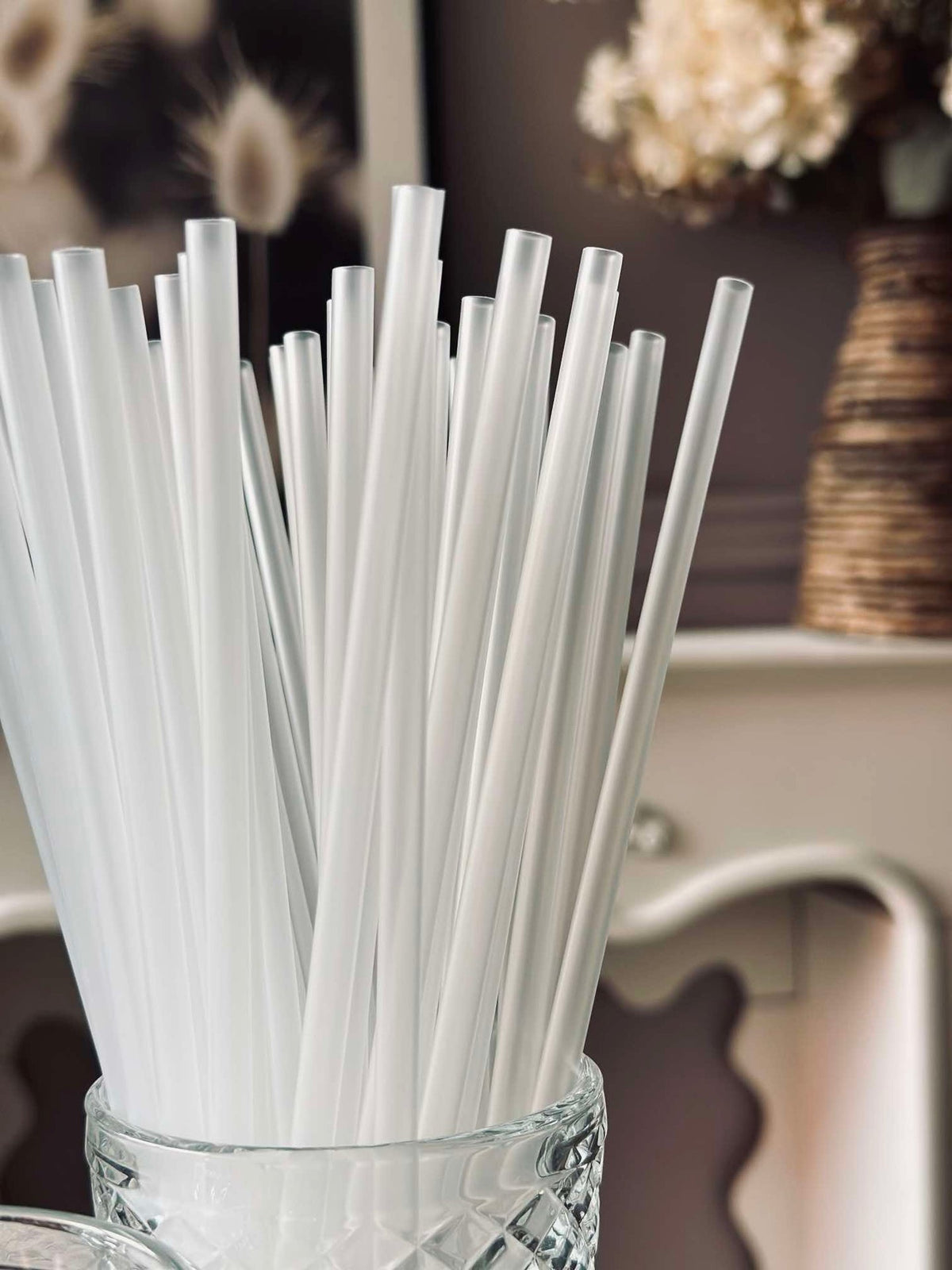 Rietjes transparant 50 stuks