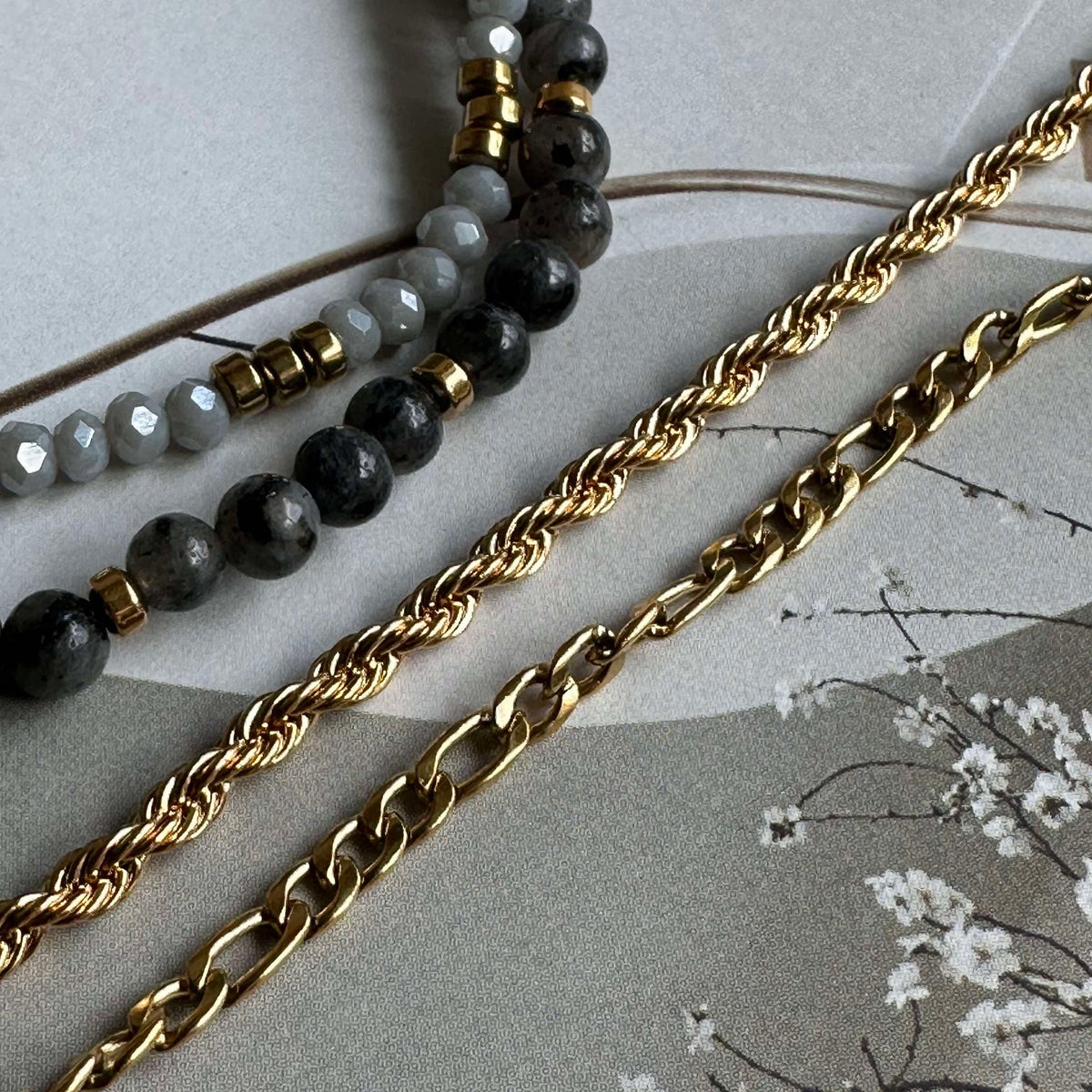 Armband Erika Stone - Set met 4 armbanden