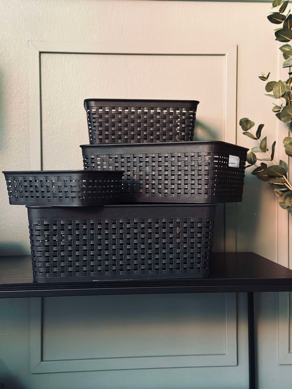 Opbergdoos Mille Black - Small