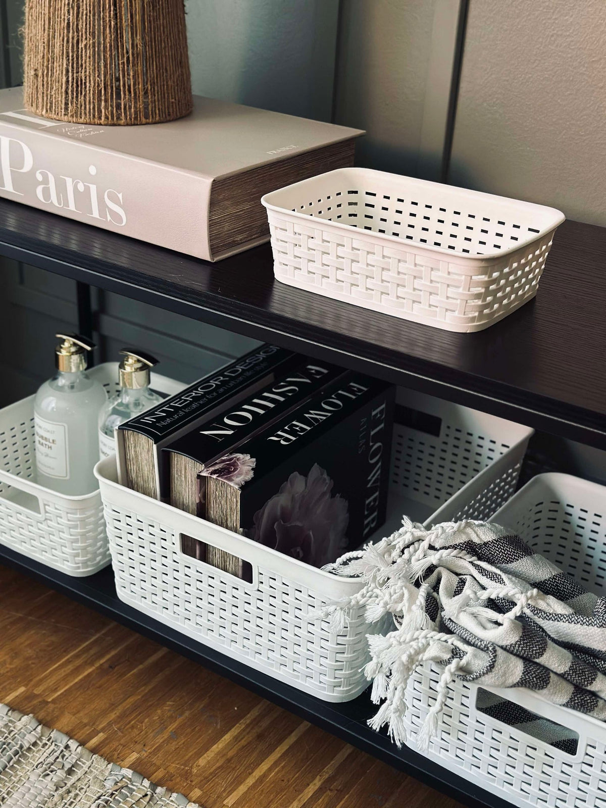 Opbergbox Mille white - Medium