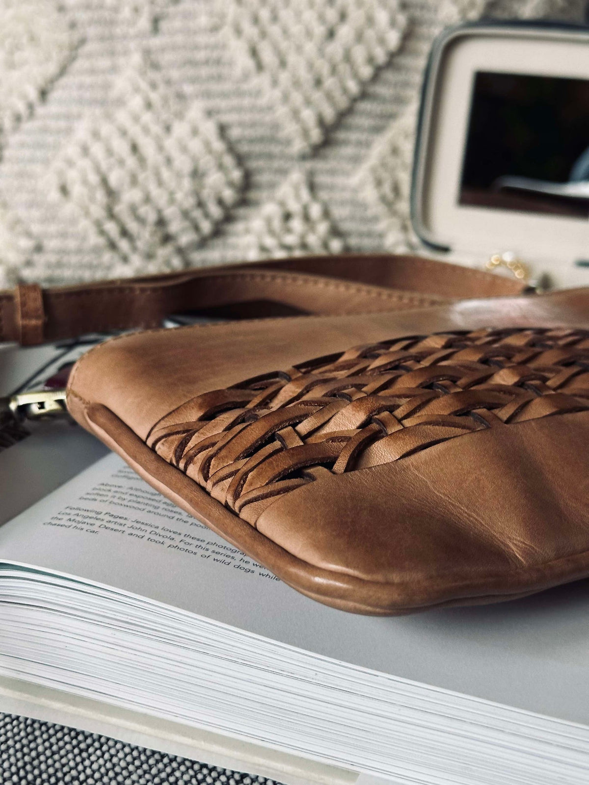 Clutch Lux Handmade - Camel