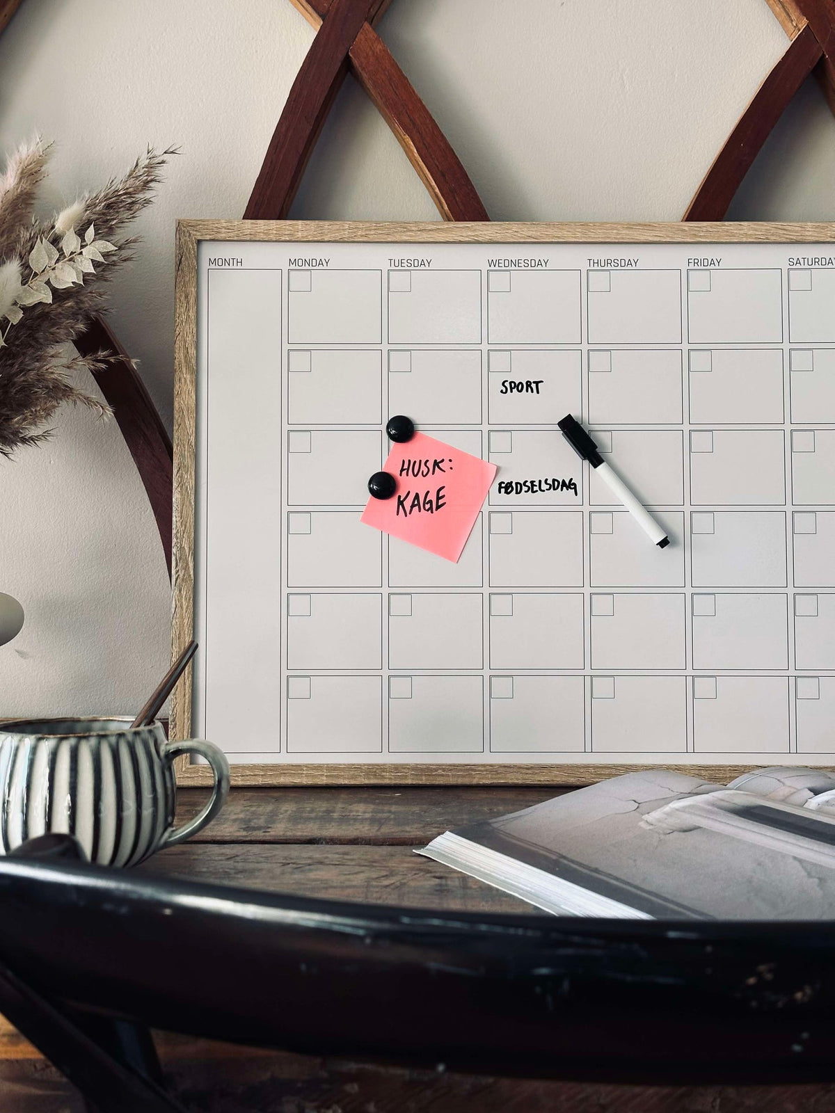 Whiteboard - Maandbord