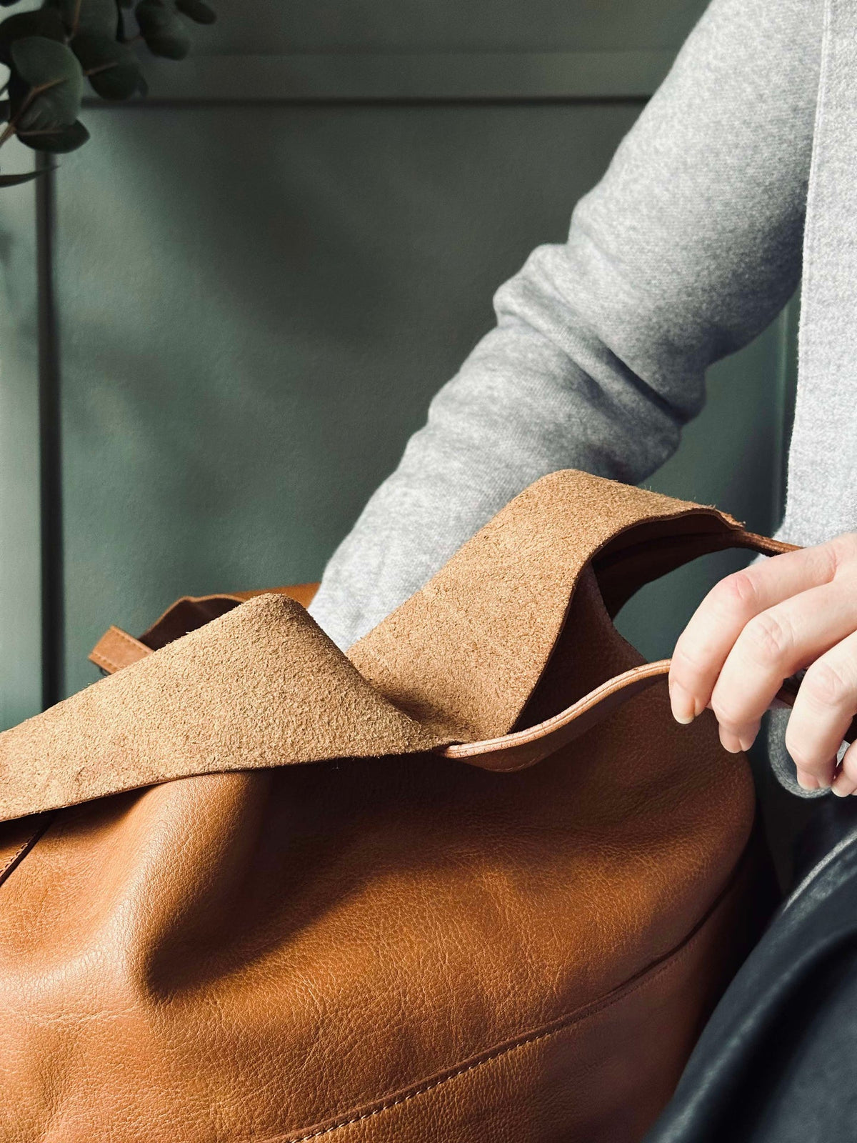 XL Shopper Gabby Cognac