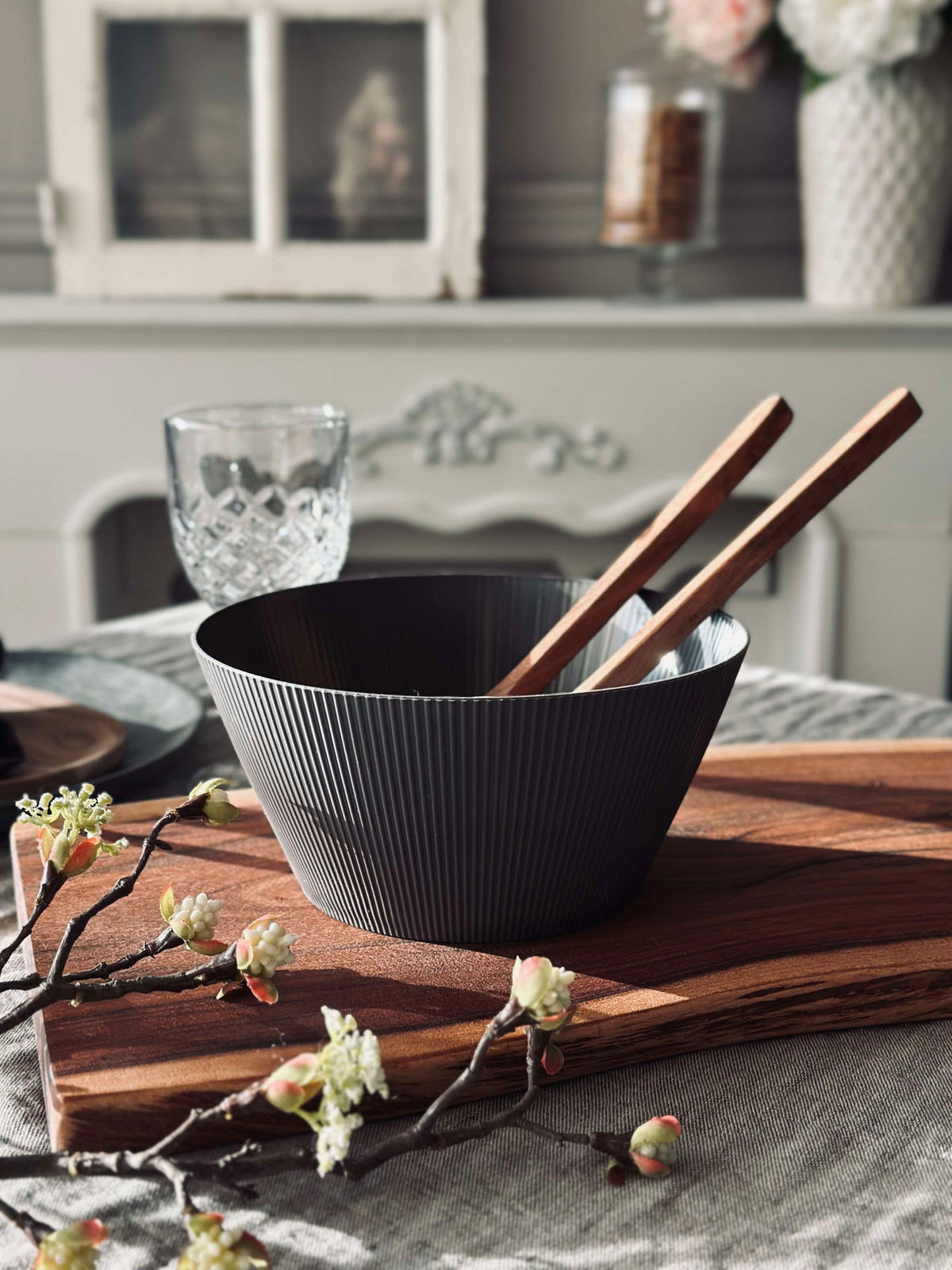 Kom Norma 20cm - Stone grey