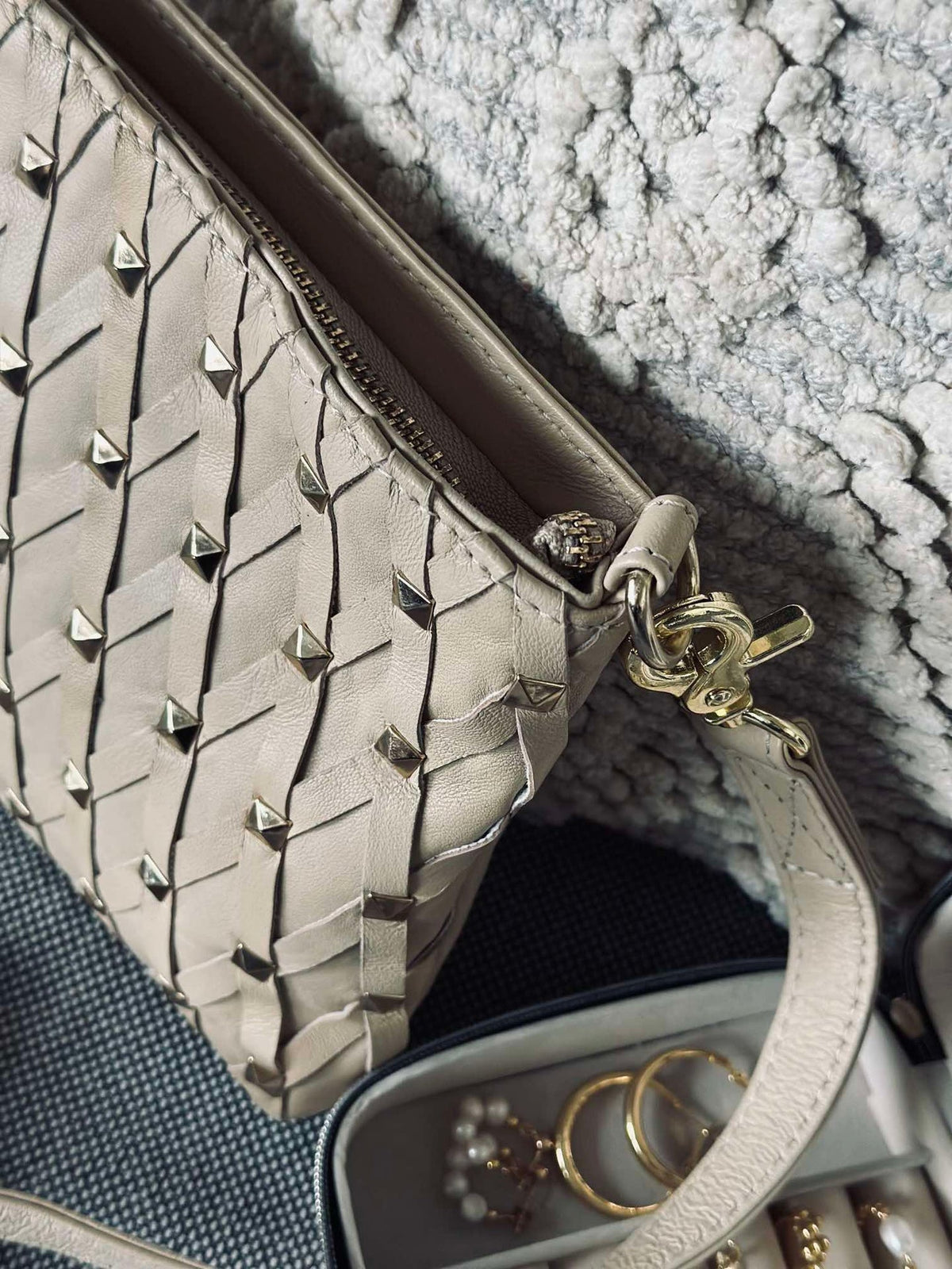Clutch Vanila gold