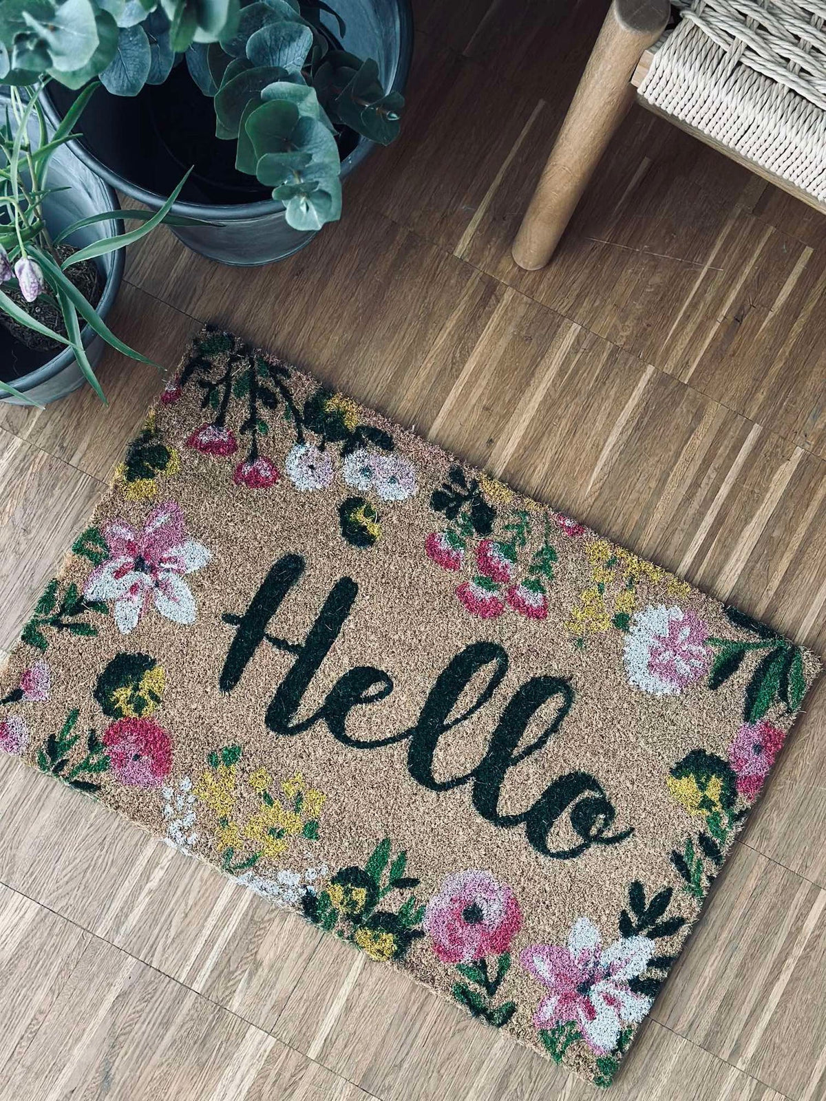 Deurmat Hello Flora