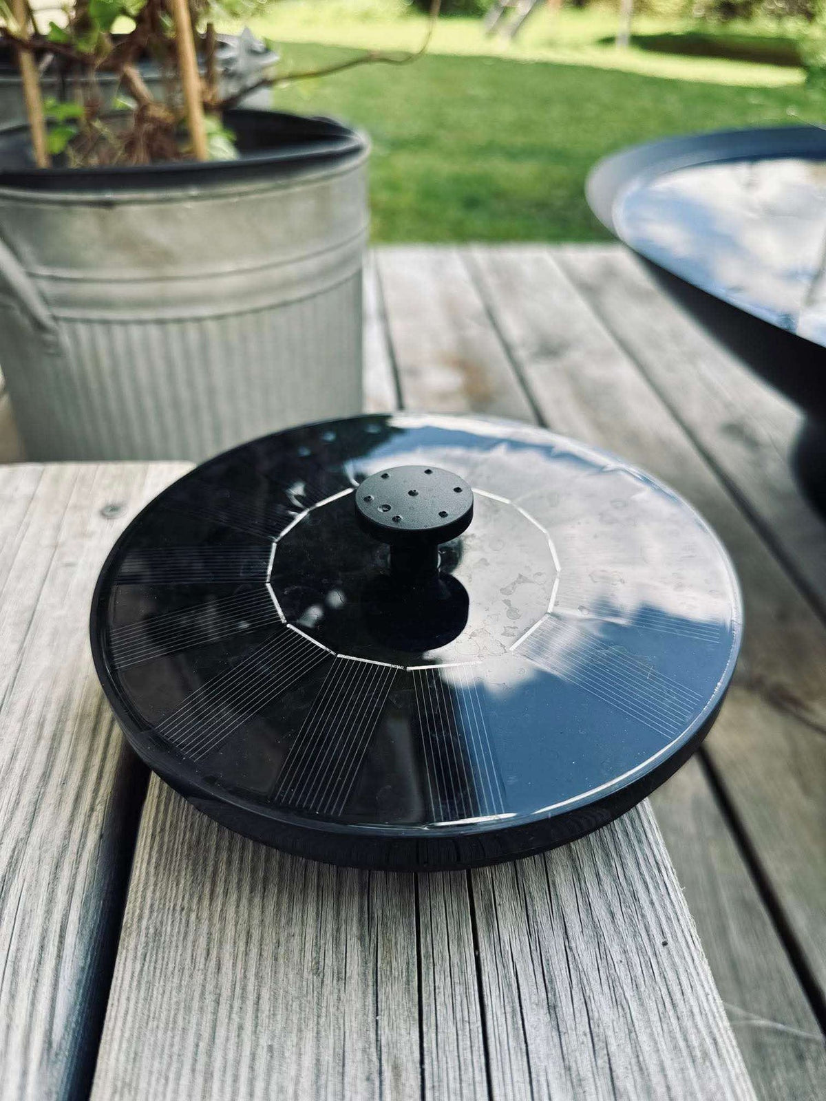 Solar fontein - Ø 16 cm