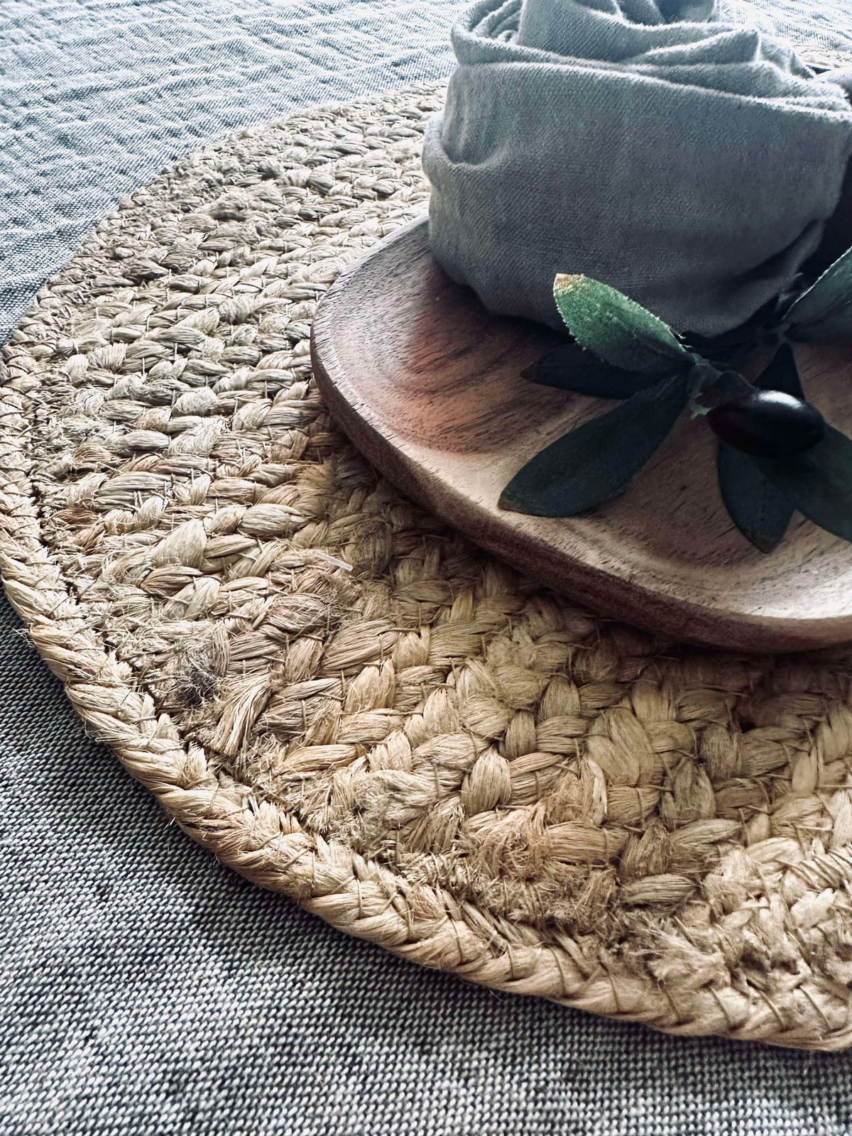 Placemat van Jute - Ovaal