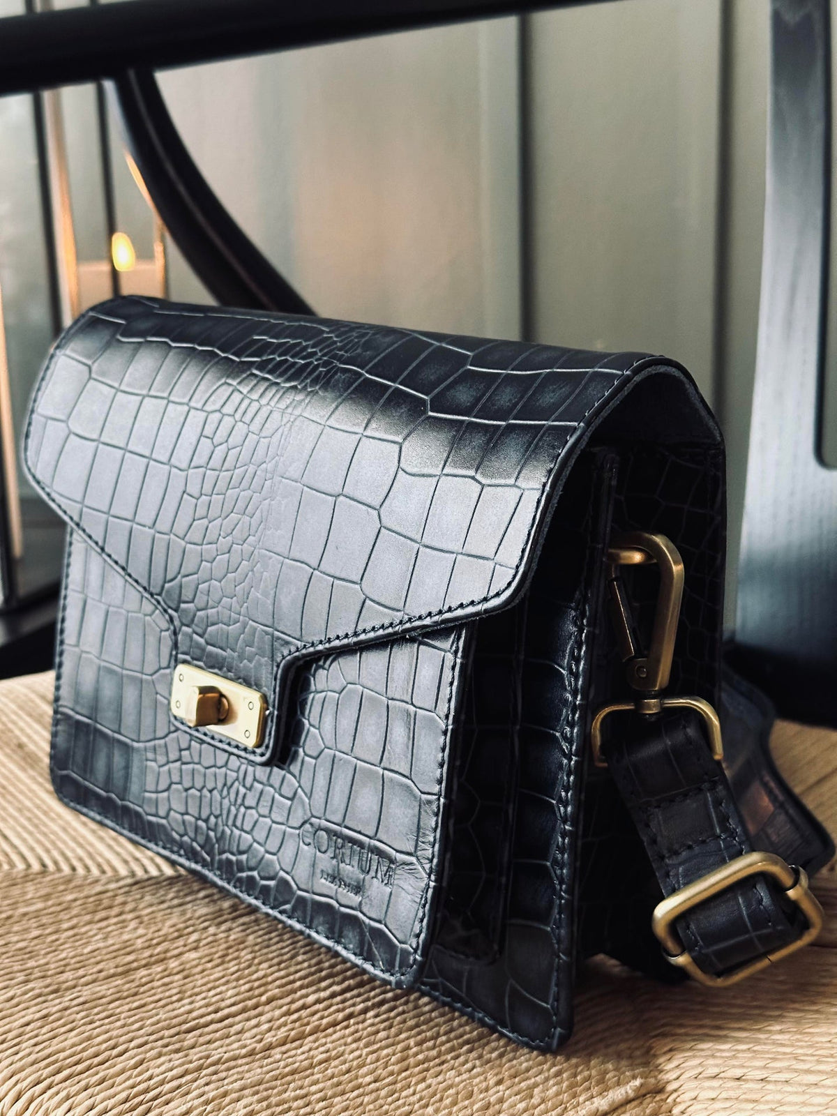 Crossbody boxbag - Blauw