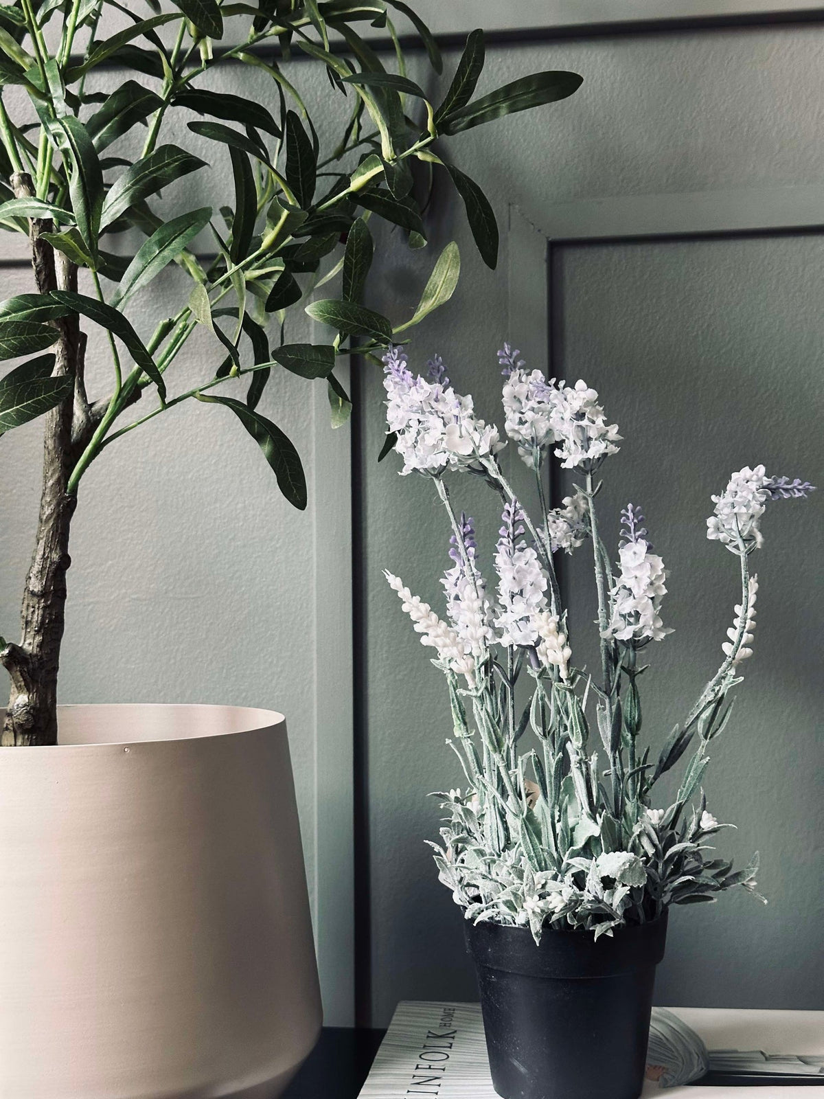 Lavendel 40cm - Wit