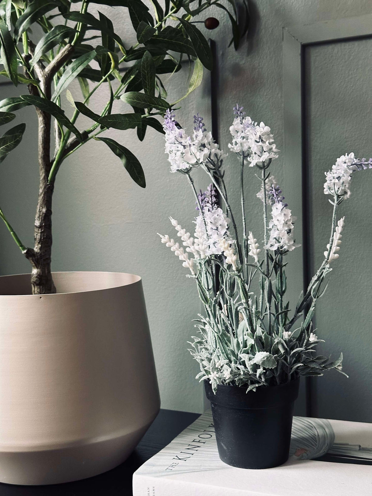 Lavendel 40cm - Wit