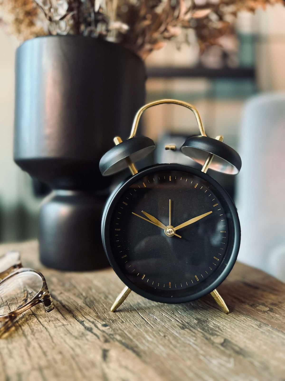 Wekker - Black / Gold