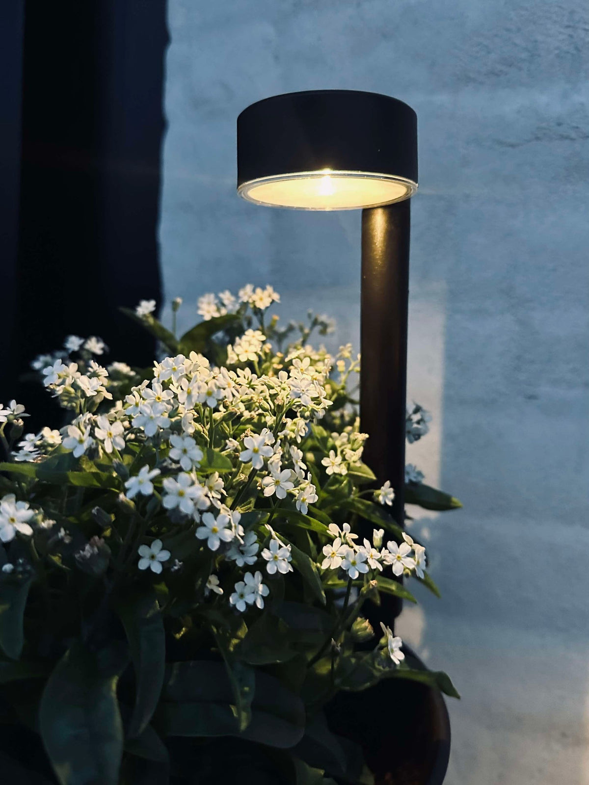 Tuinlamp Nancy met solar – Set van 4 stuks