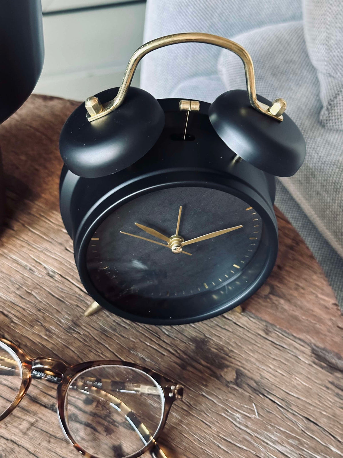 Wekker - Black / Gold