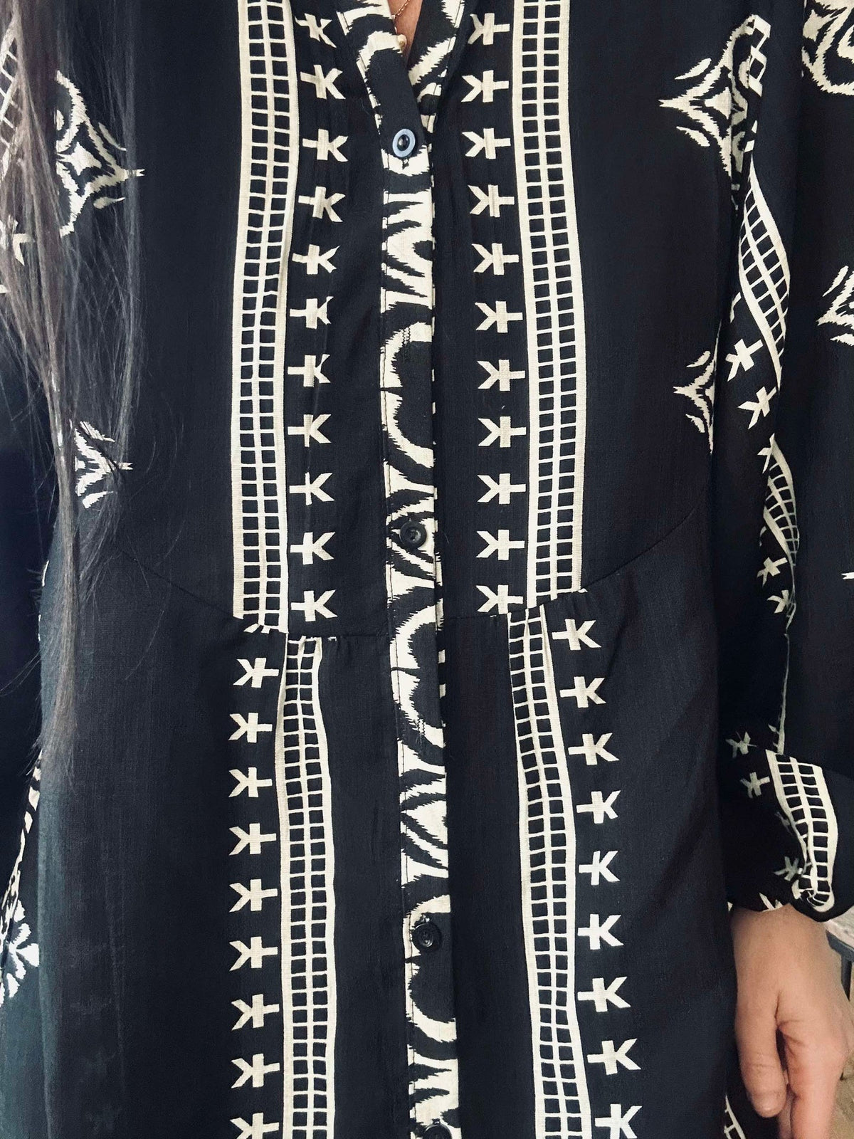 Kleed Black - Boheme cotton