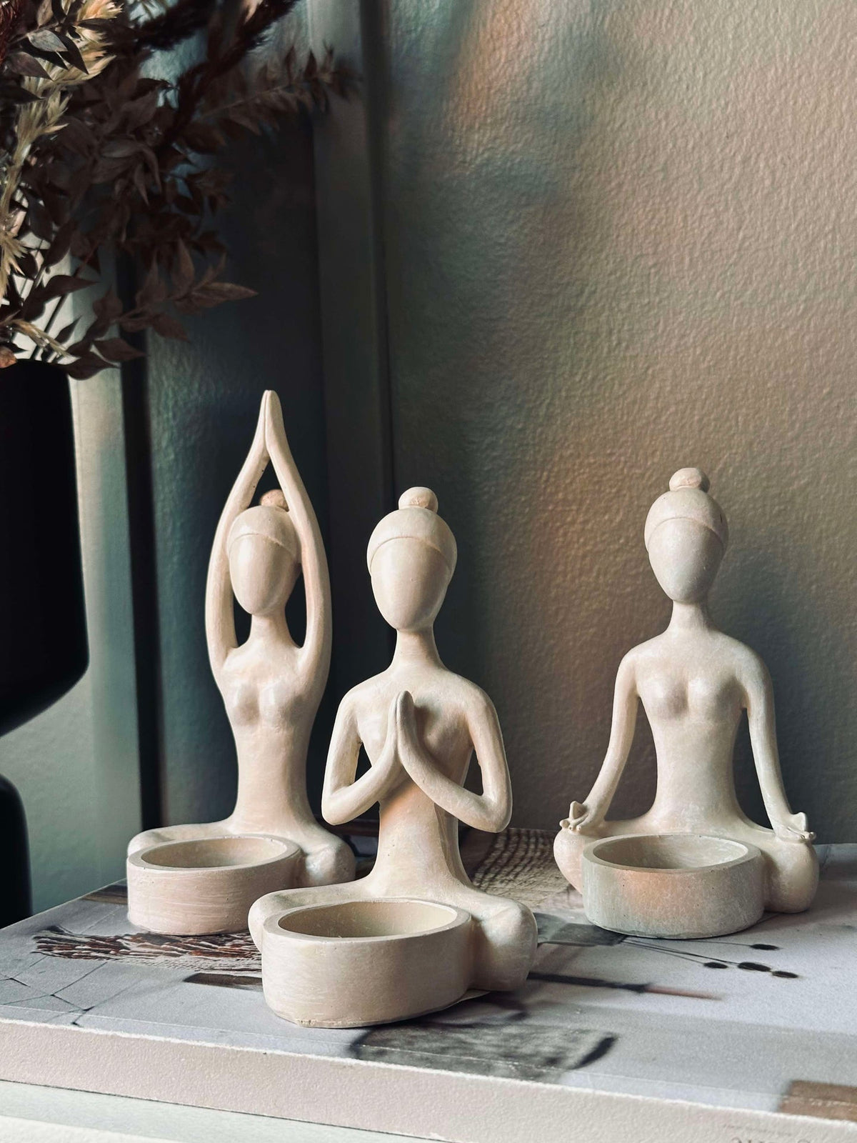 Kaarsenhouder YOGA Mix