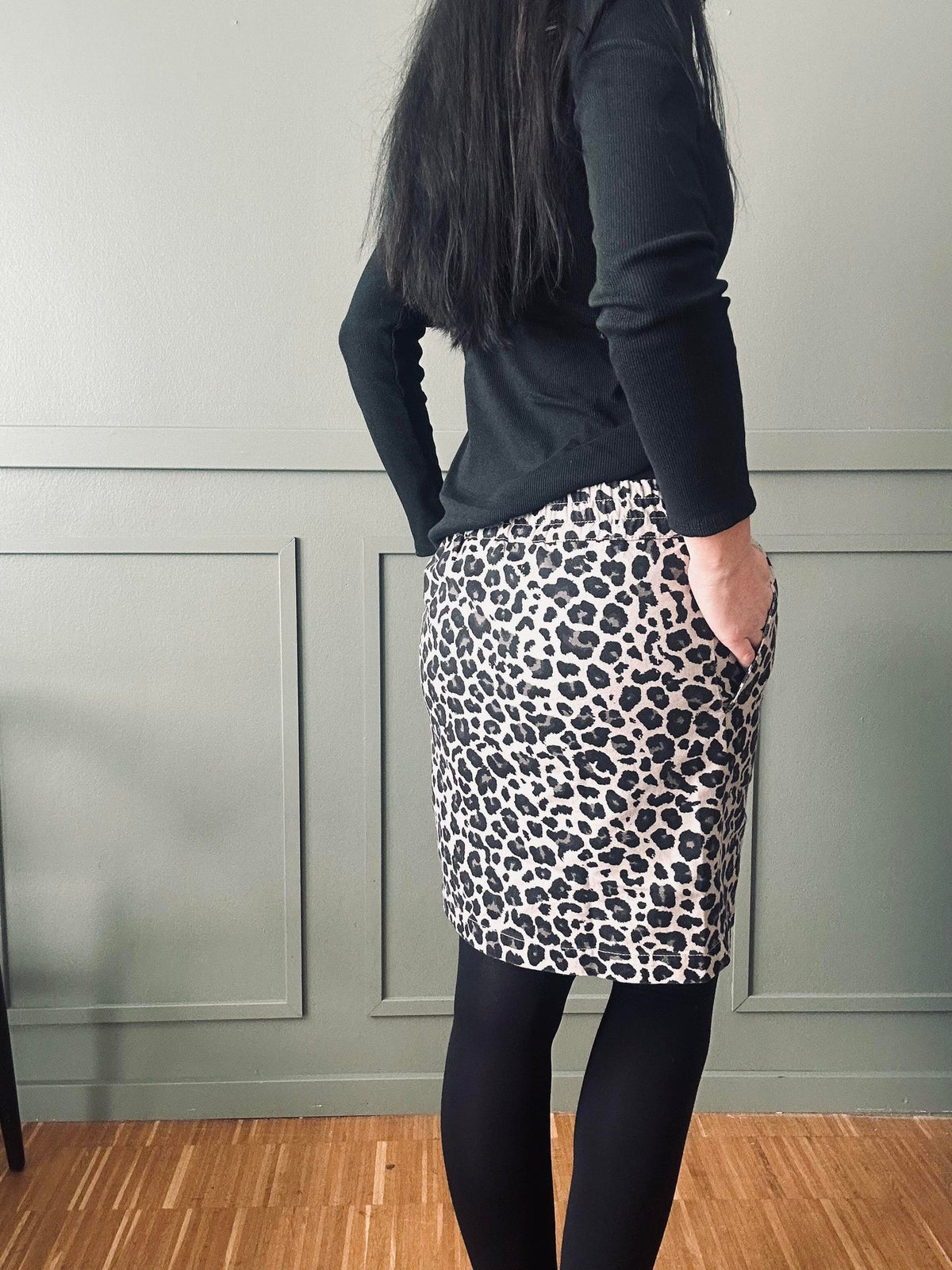 Rok Jane Leopard Grey