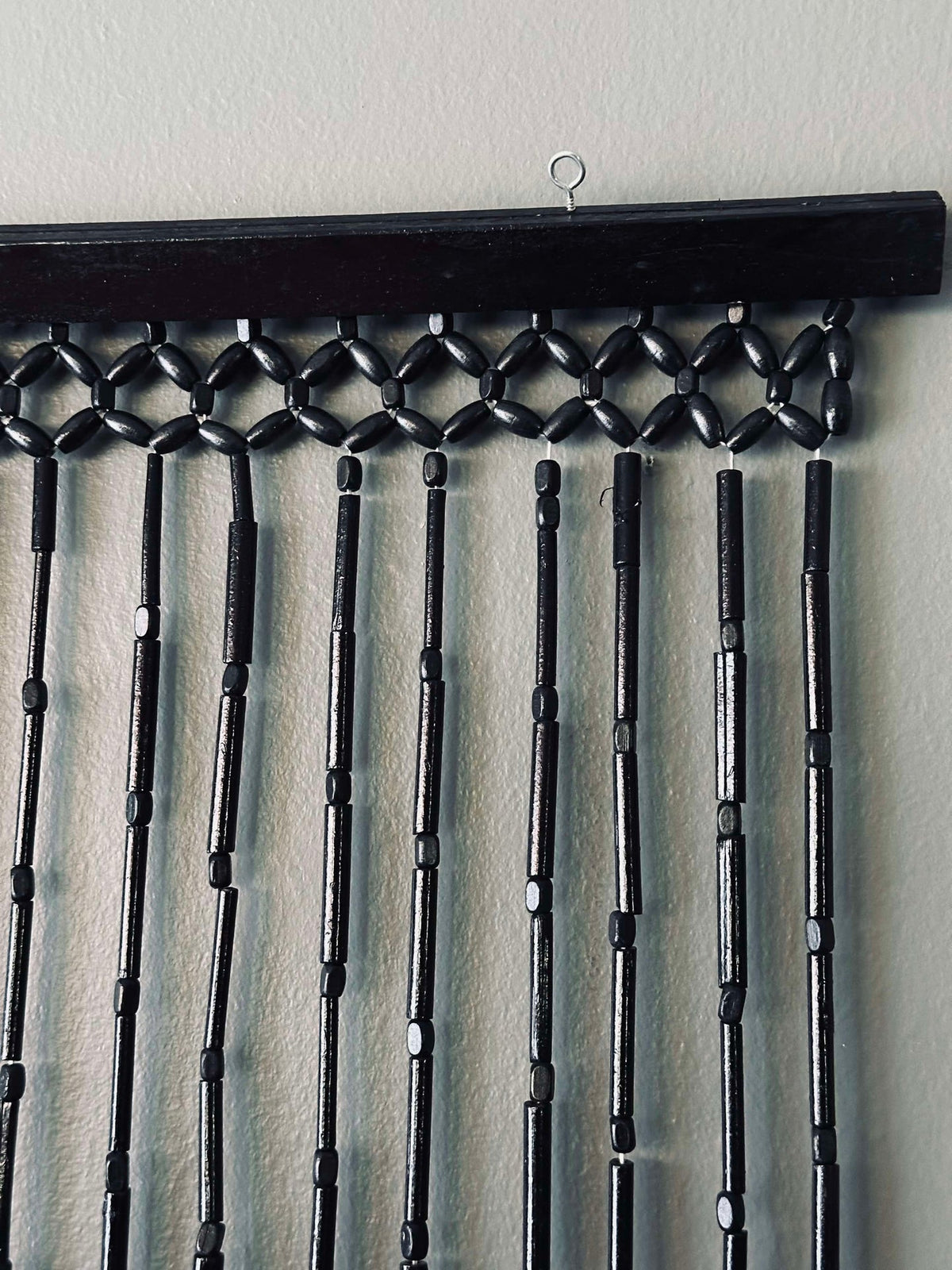 Voorhang in Bamboe Zwart - 90x180