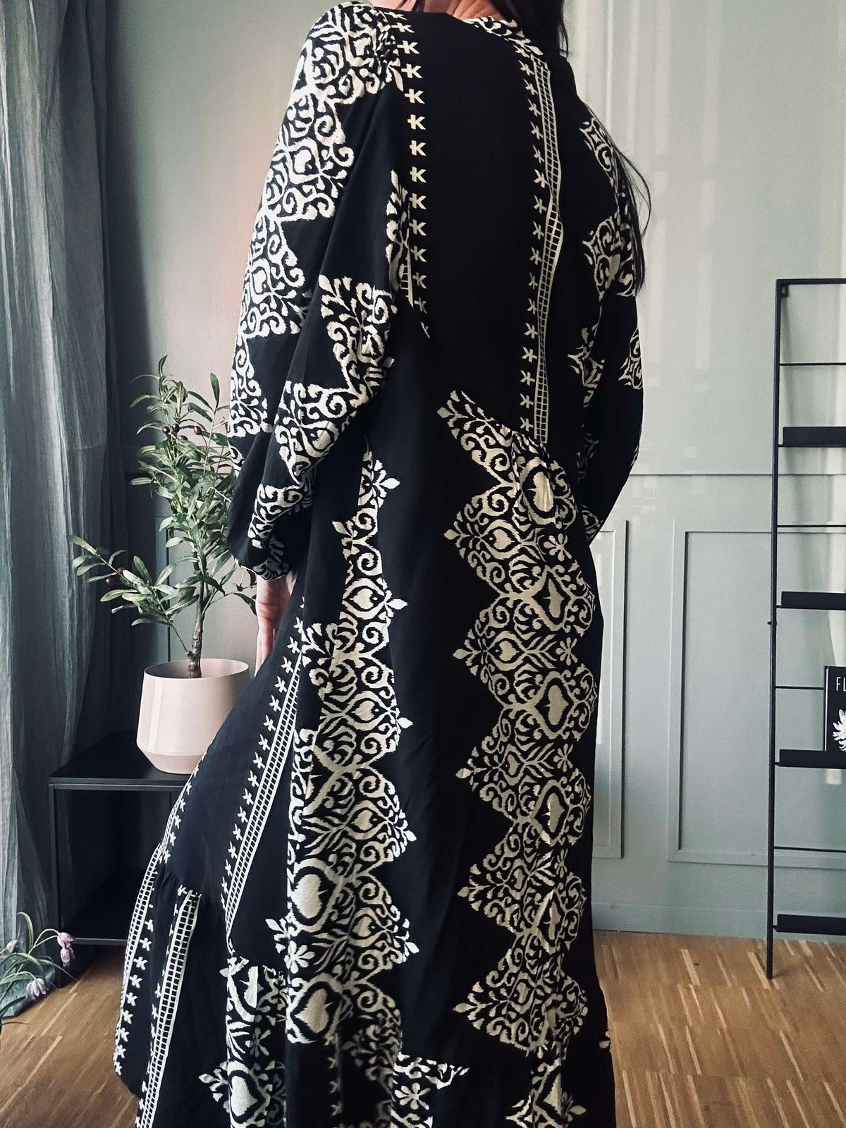 Kleed Black - Boheme cotton