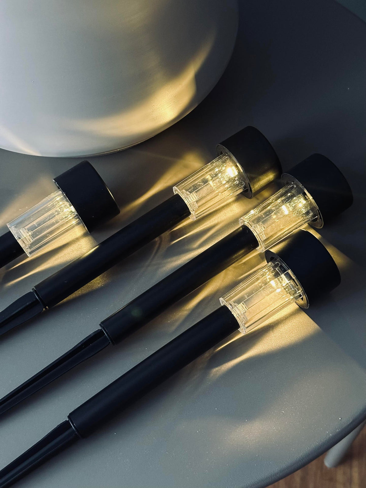 Fakkel Effekt Black – Set met 4 stuks