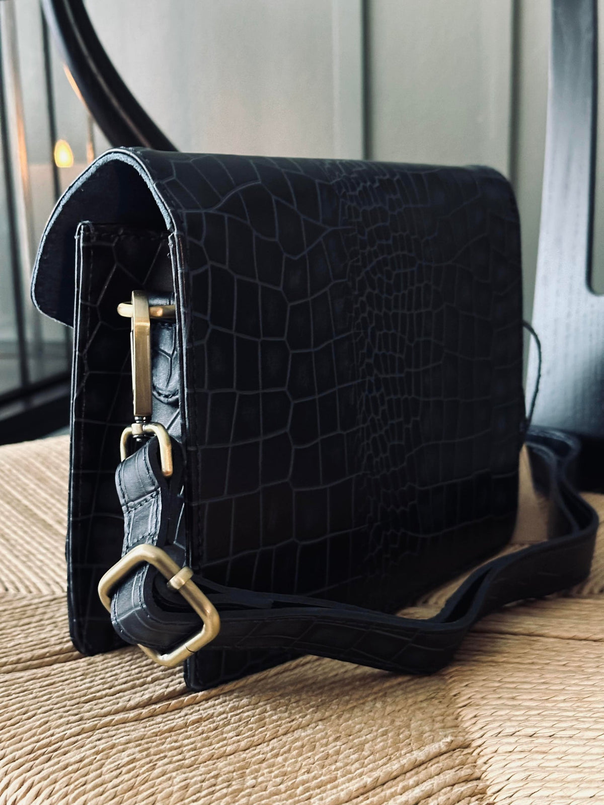 Crossbody boxbag - Blauw