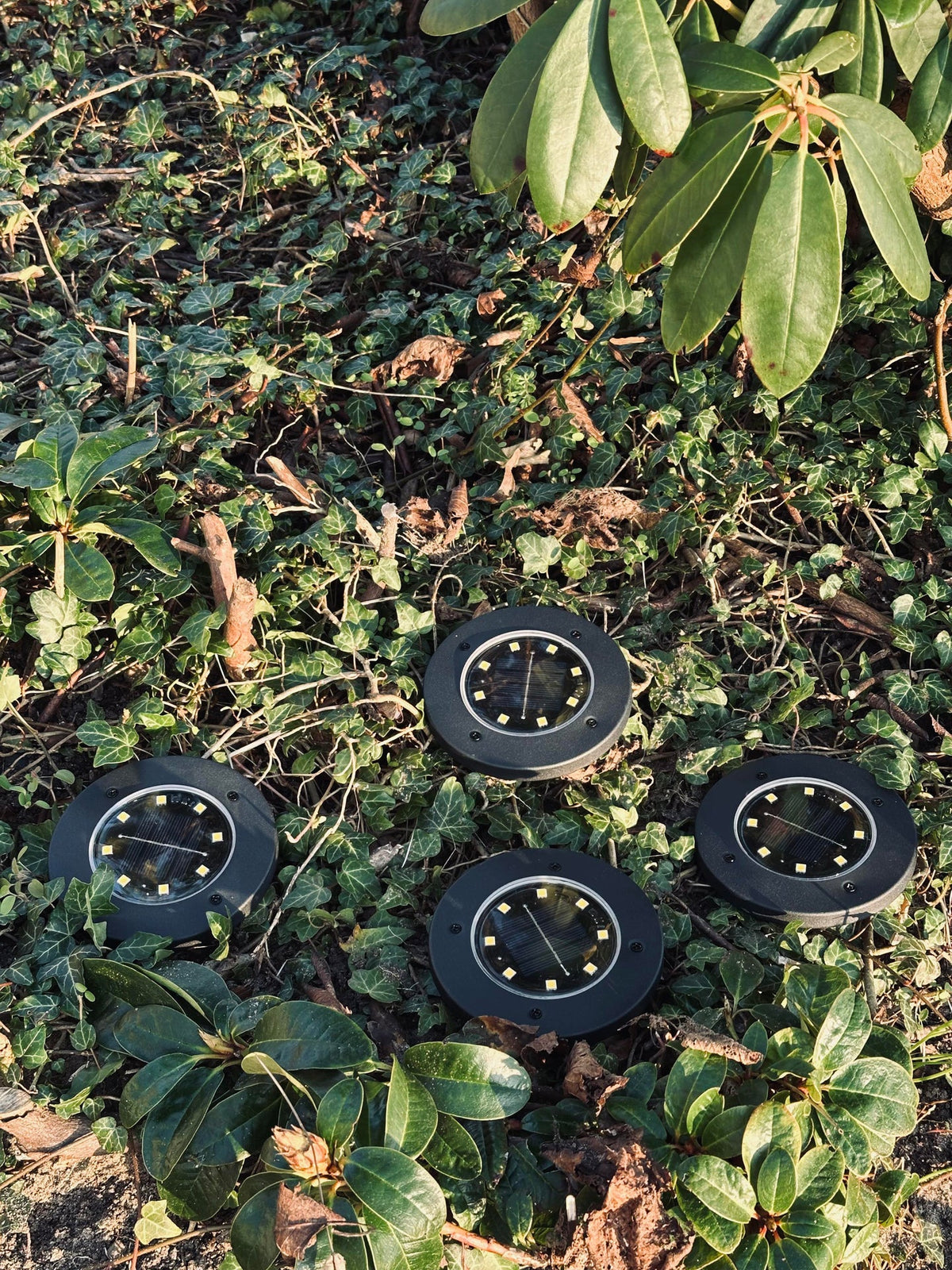 Solar spots BLACK – Set van 4 stuks