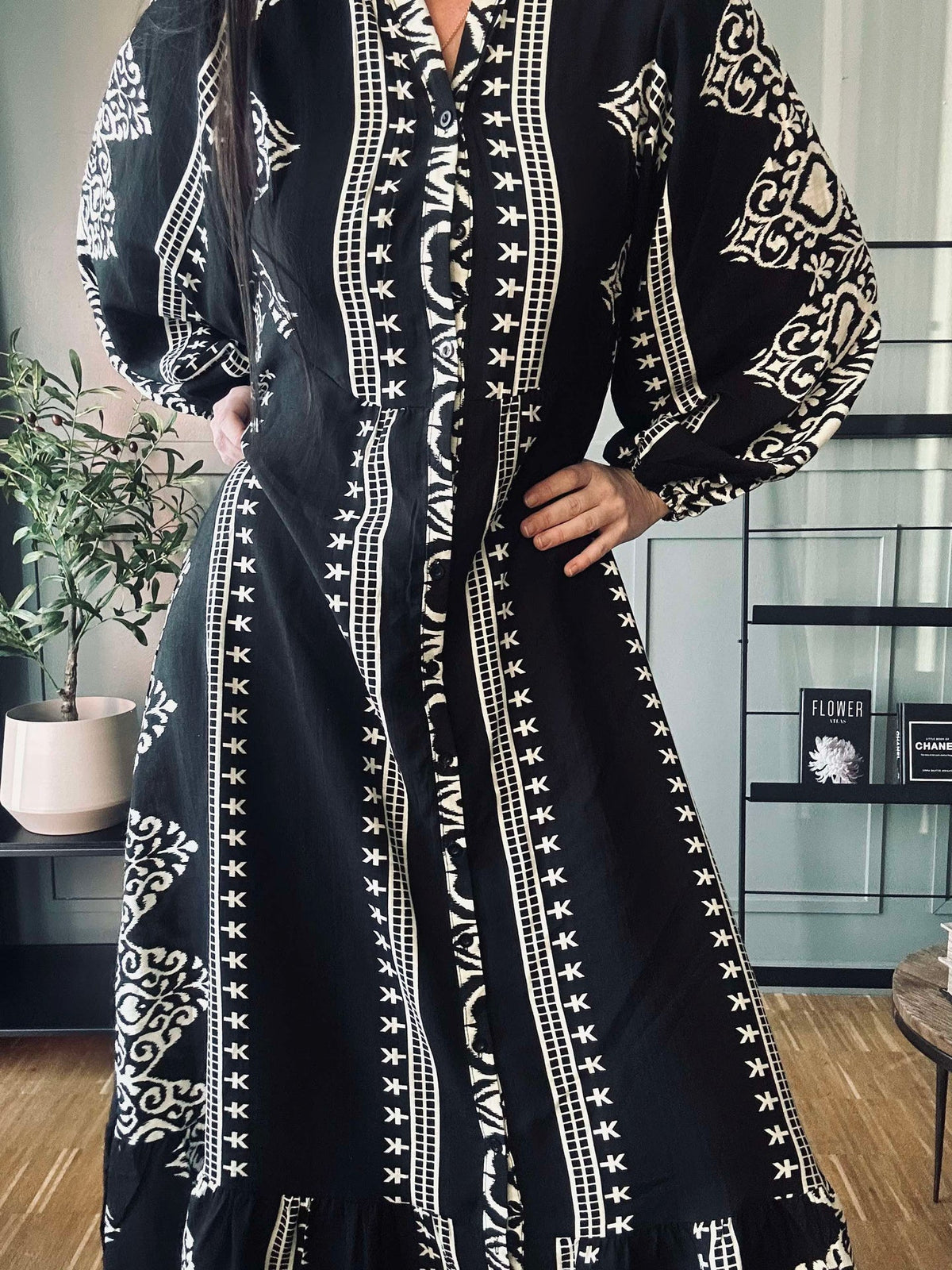 Kleed Black - Boheme cotton
