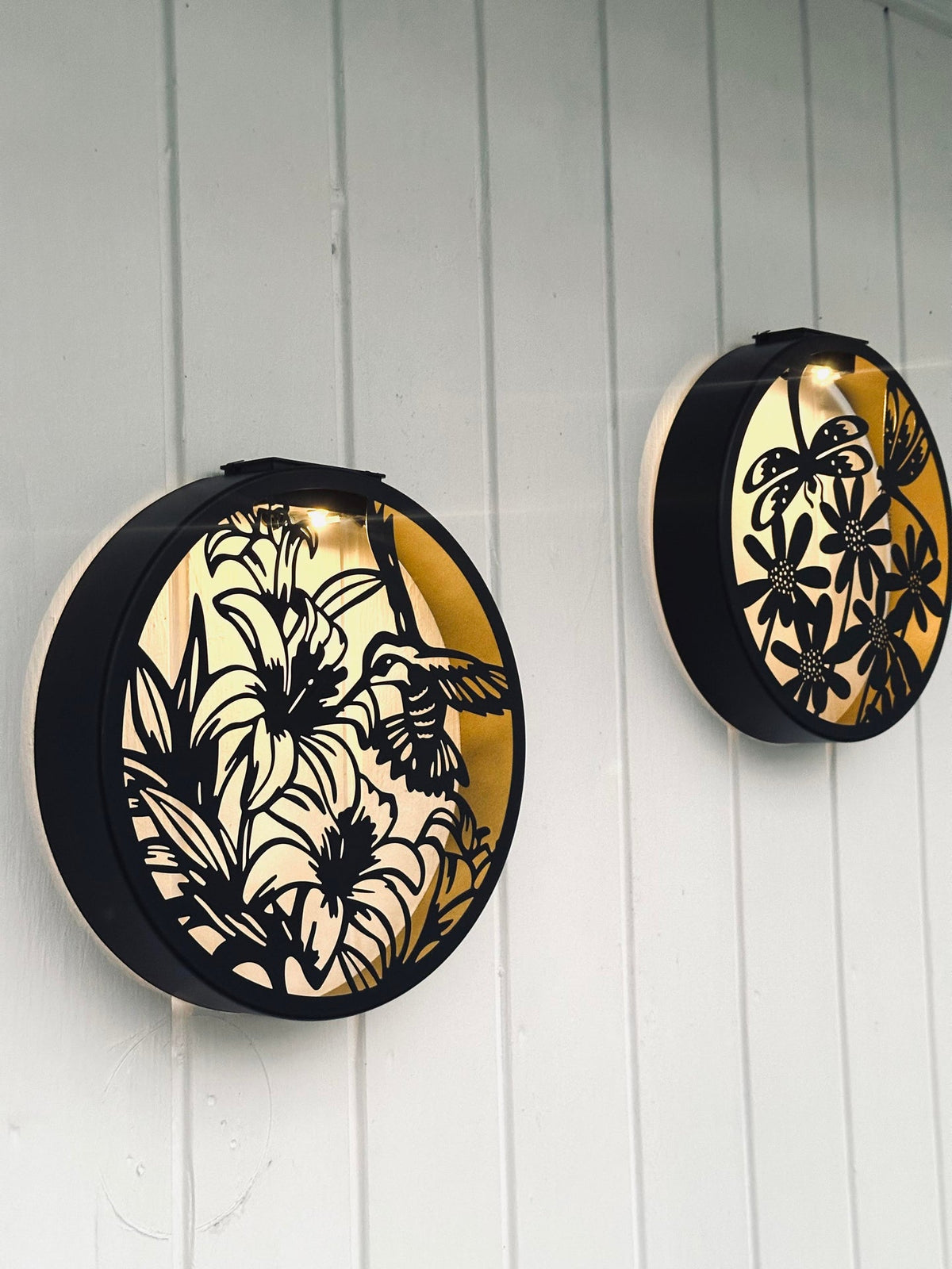 Wanddecoratie m. solar - rond