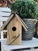 Vogelhuisje van gewassen hout - Groot