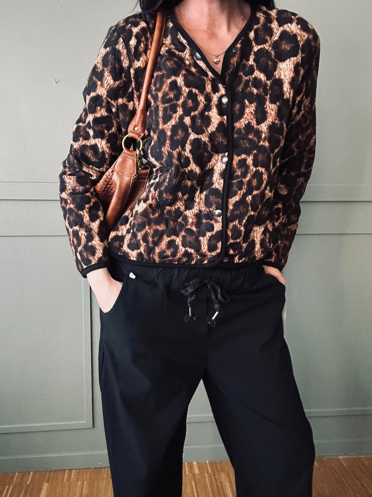 Broek m. stretch Black – plus onesize 40-48