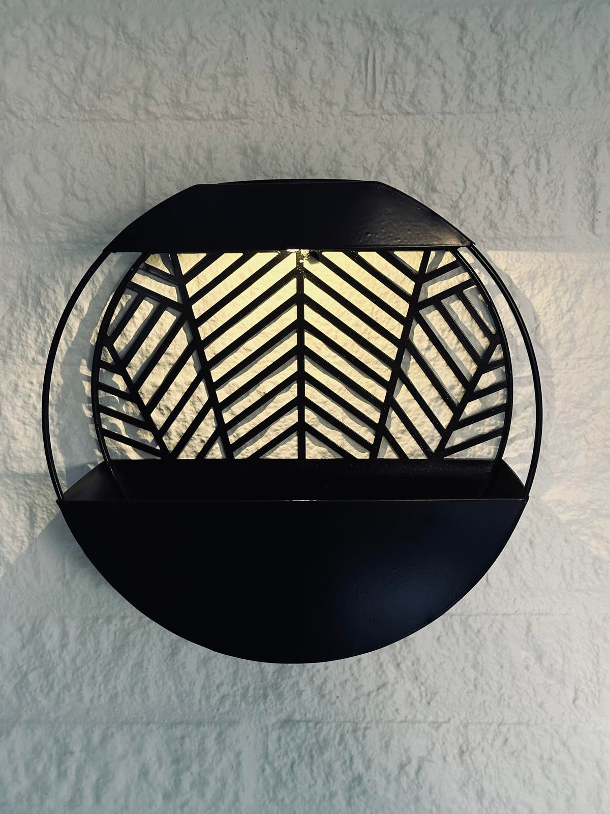 Wandhangende pot m.Solar