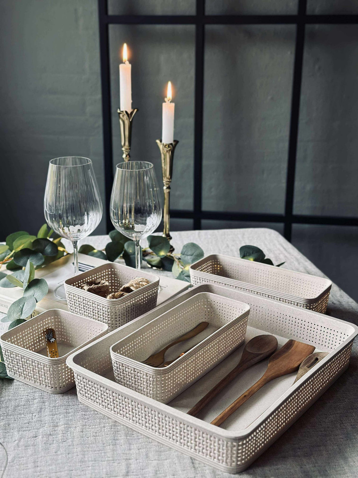 Makeup organiser Freja - Set van 5 delen