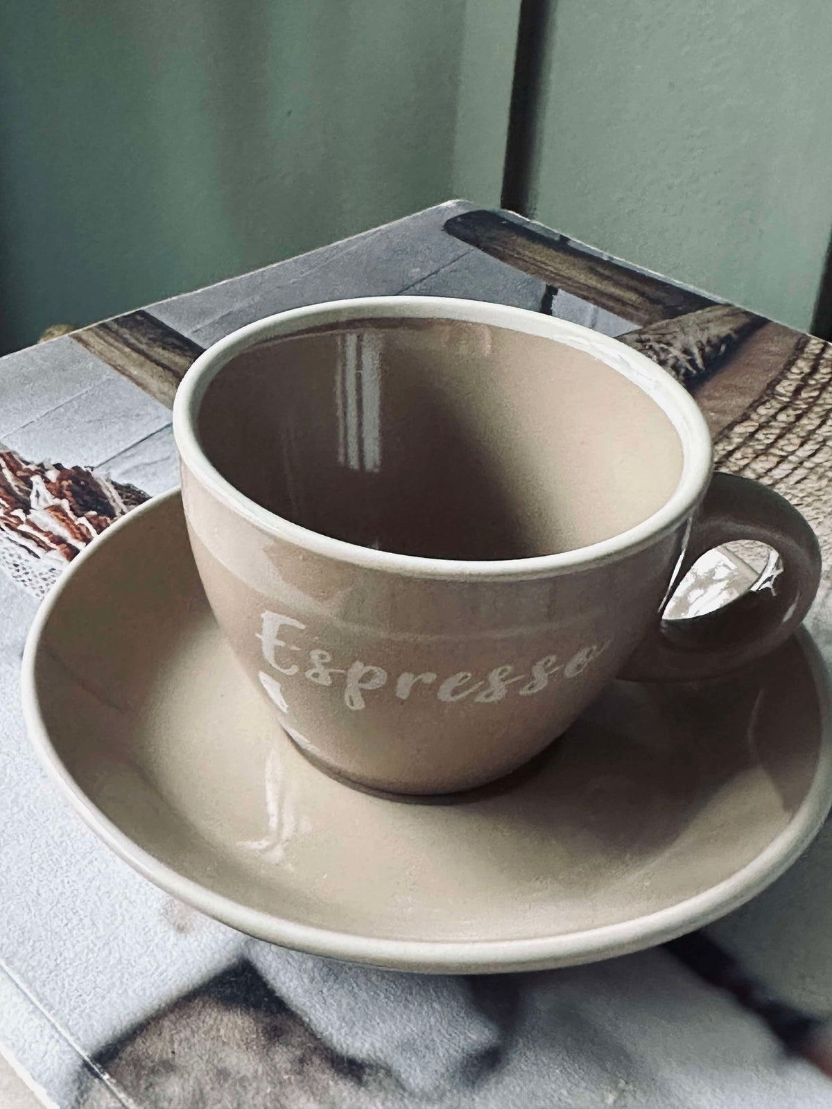 Kopje met schotel Espresso 100 ml. - 4 st.