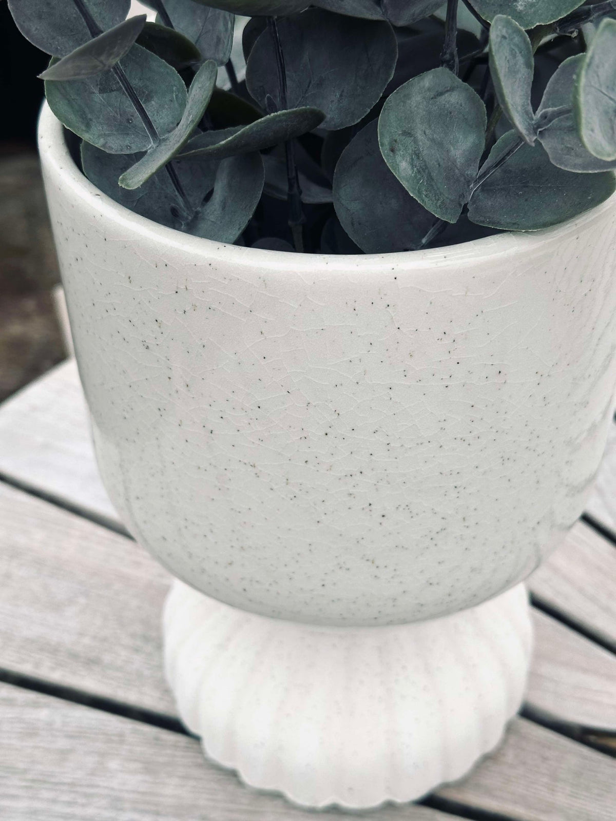Plantenpot Keramiek Crème