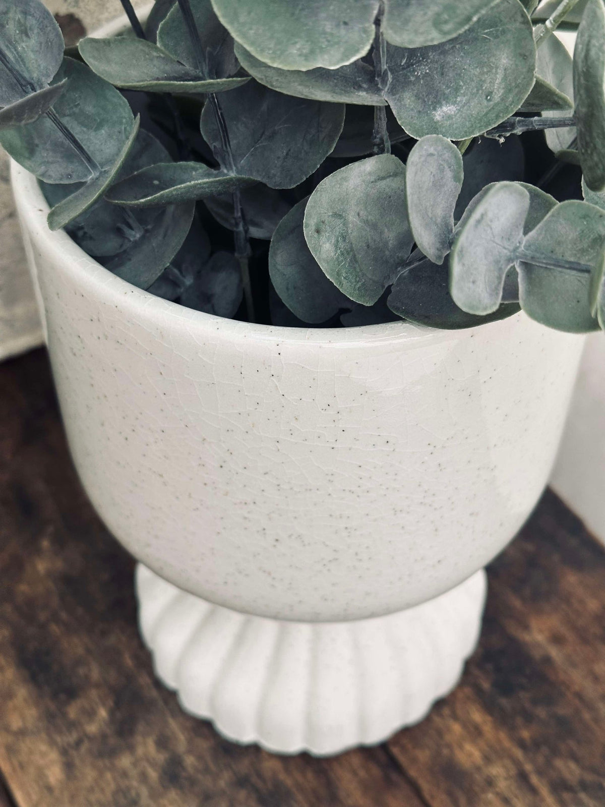 Plantenpot Keramiek Crème