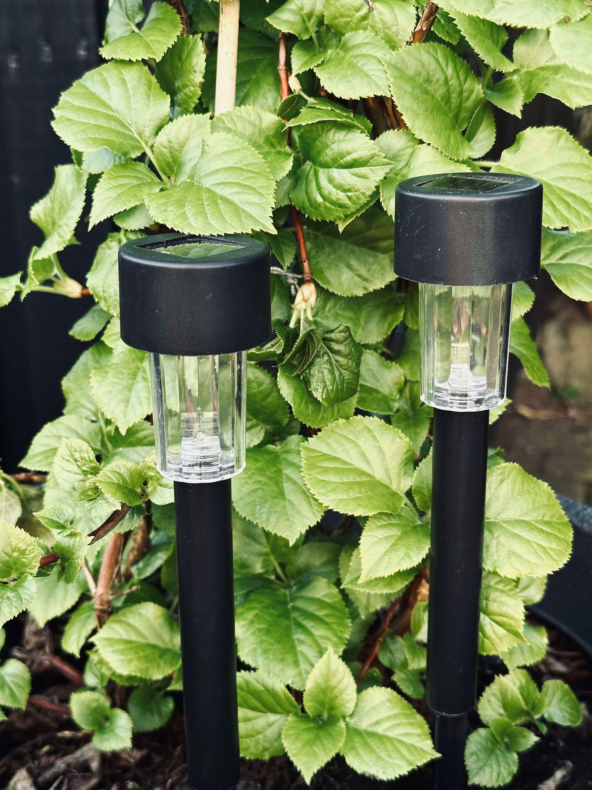Fakkel Effekt Black – Set met 4 stuks
