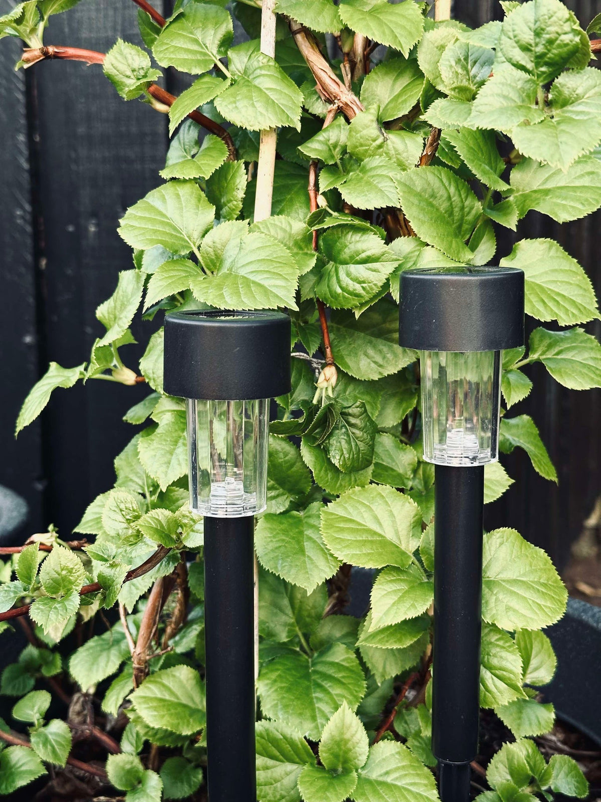 Fakkel Effekt Black – Set met 4 stuks