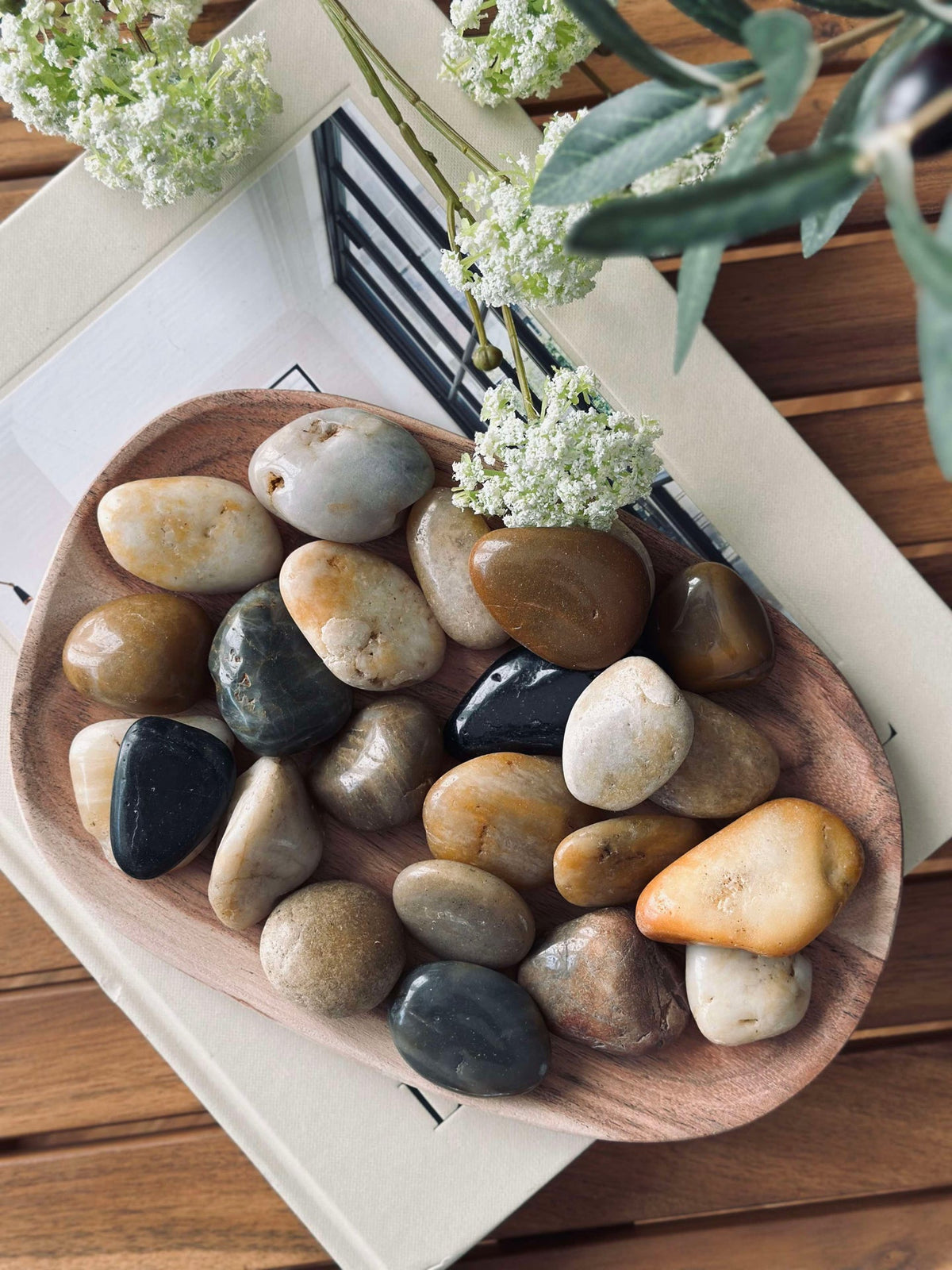 Stenen ter decoratie - 850 gram Nature MIX