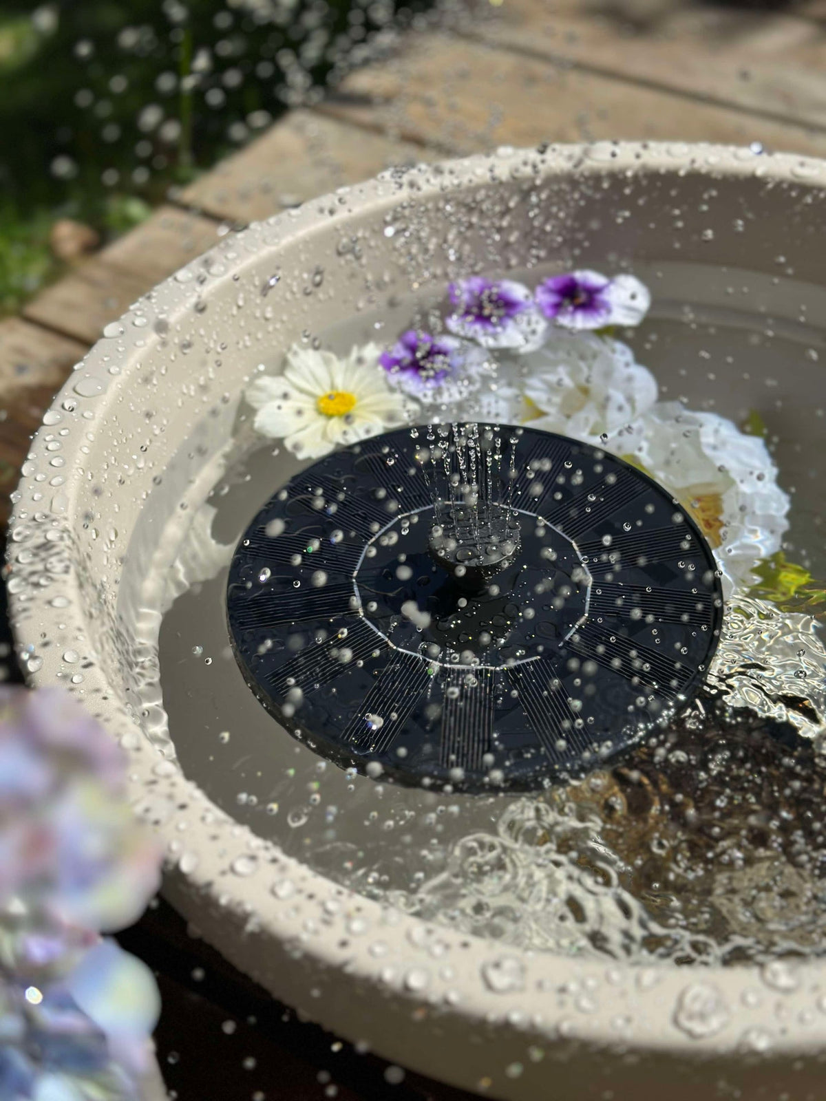 Spiegelvijver in recycling plastic - Zand
