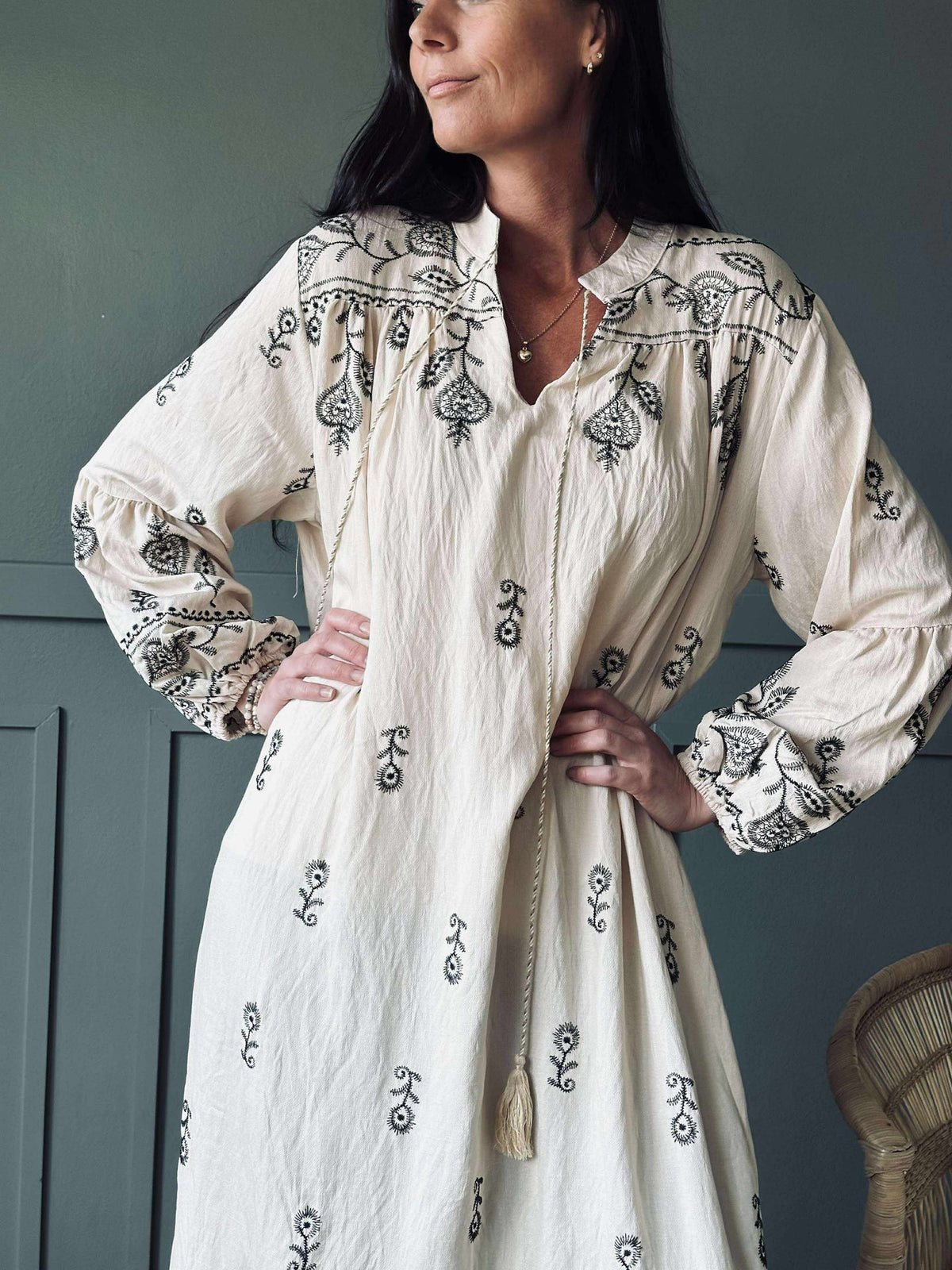 Jurk Embroidery boheme
