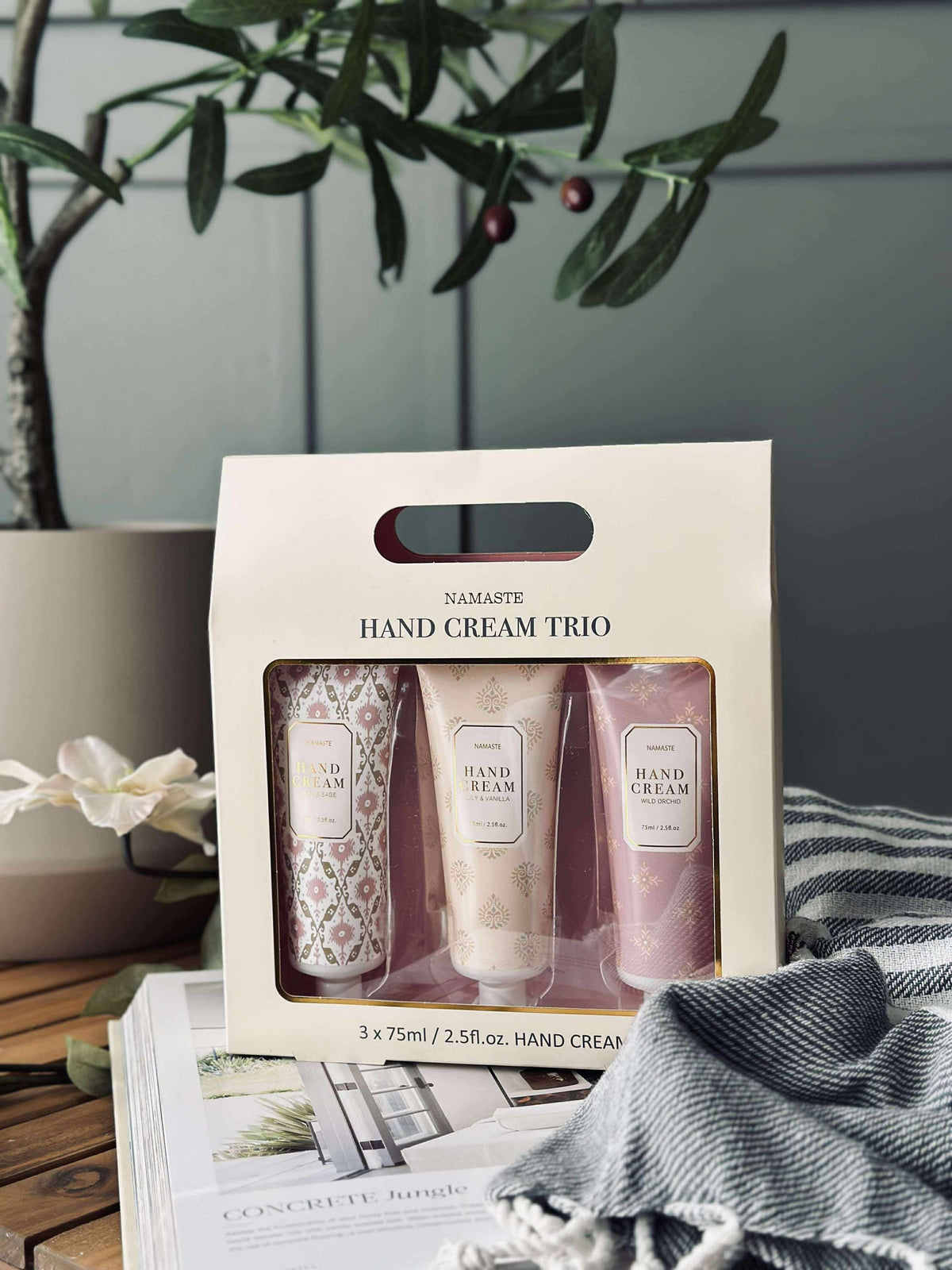 Cadeauset - MIX Rose / Green