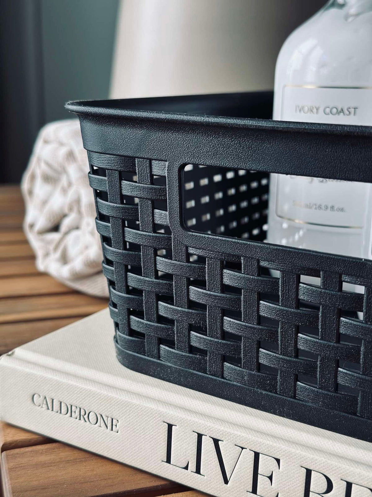 Opbergbox Mille black - Medium