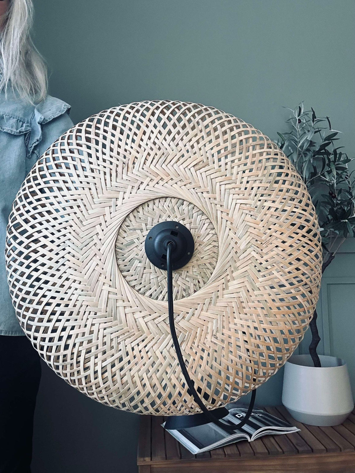Lampe bamboe - Dia 45